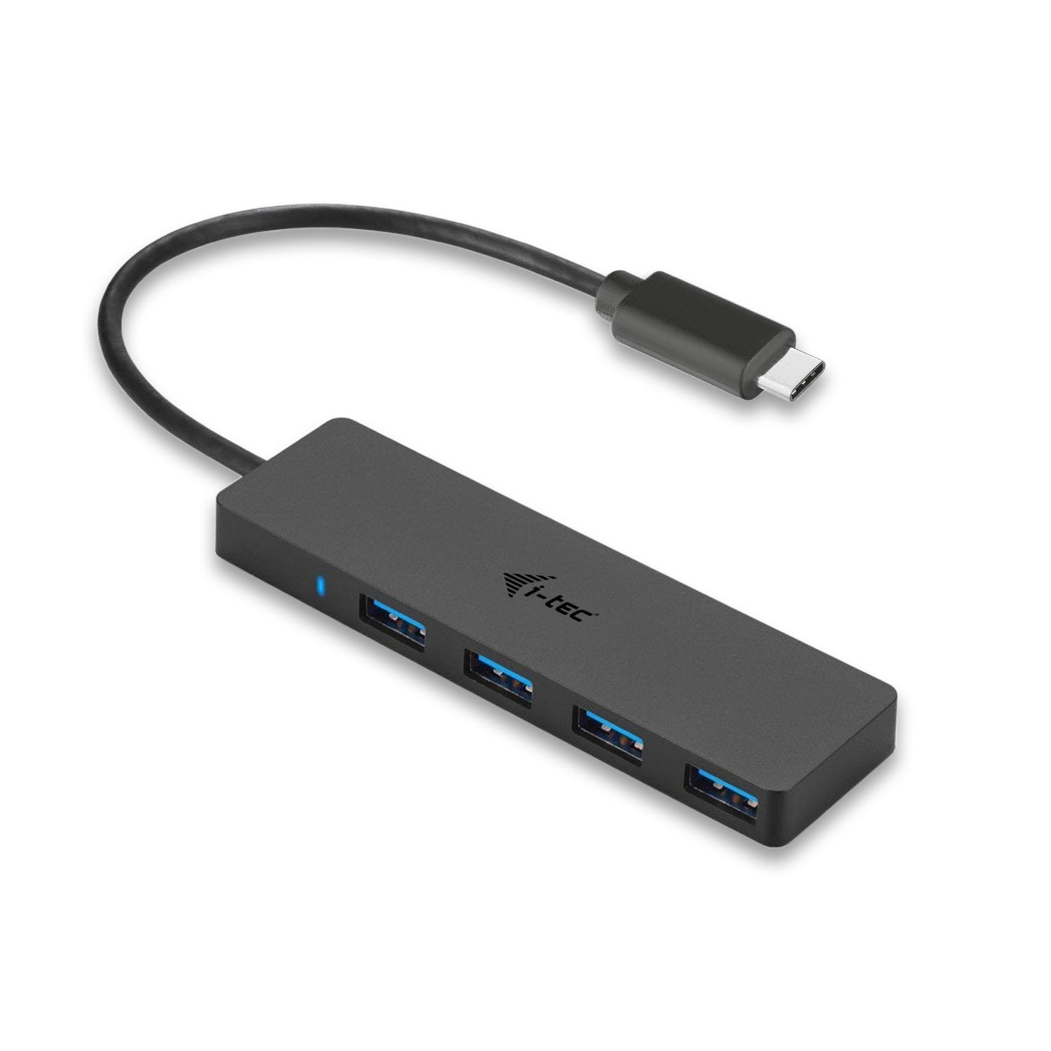 I Tec Usb C Slim 4 Port Hub Without Power Adapter 4X Usb 3.0 Port For Windows Macos Android Chromeos Thunderbolt 3 Compatible