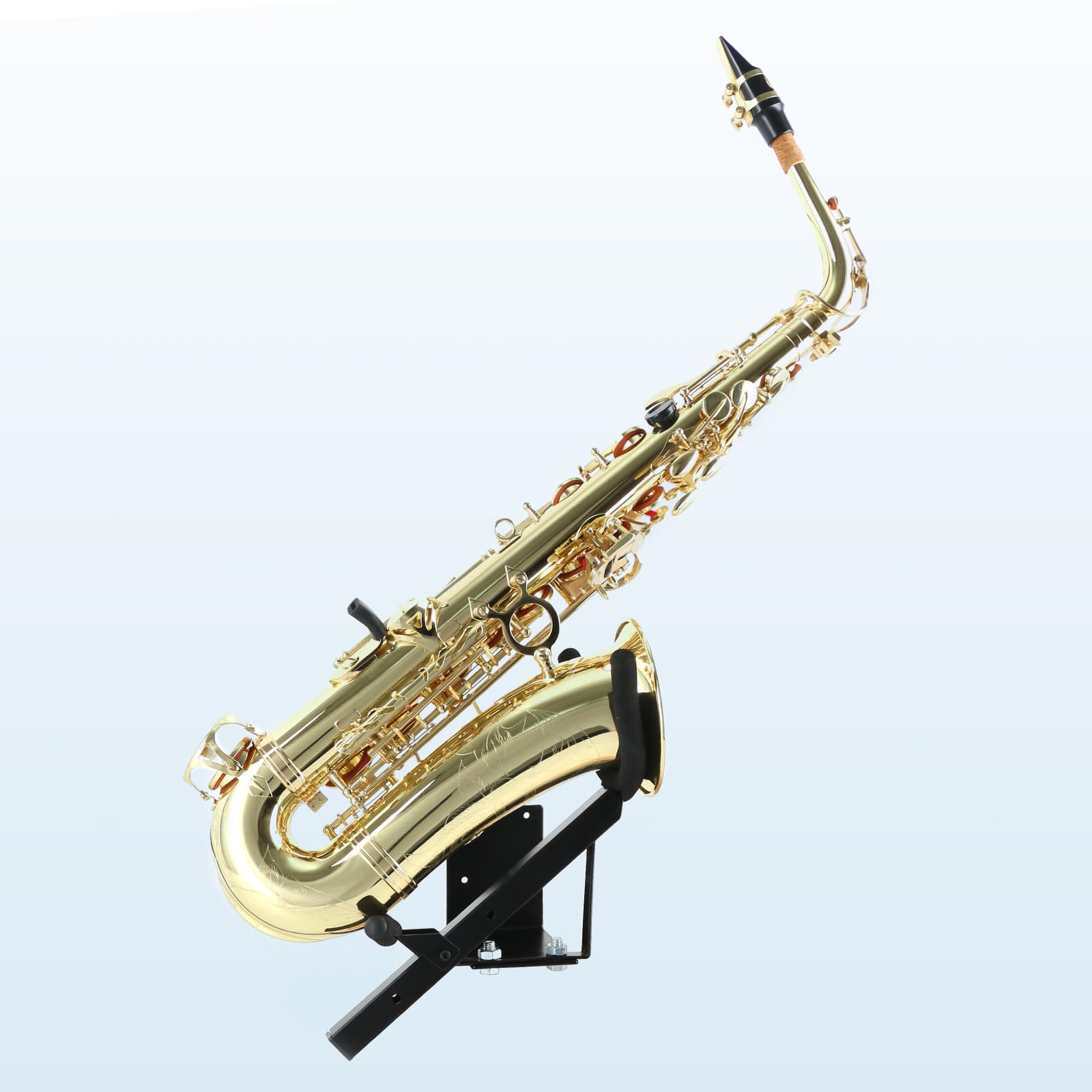 Eastrock Alto&Tenor Saxophone Wall Stand Saxophone Wall Mount Saxophone Holder Rack (Saxophone Wall Stand)