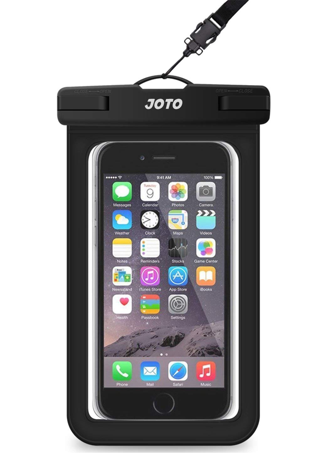 Joto Waterproof Pouch Cellphone Dry Bag Case For Iphone 11 Pro Max Xs Max Xr X 8 7 6S Plus Se, Galaxy S20 Ultra S20+ S10 Plus S1