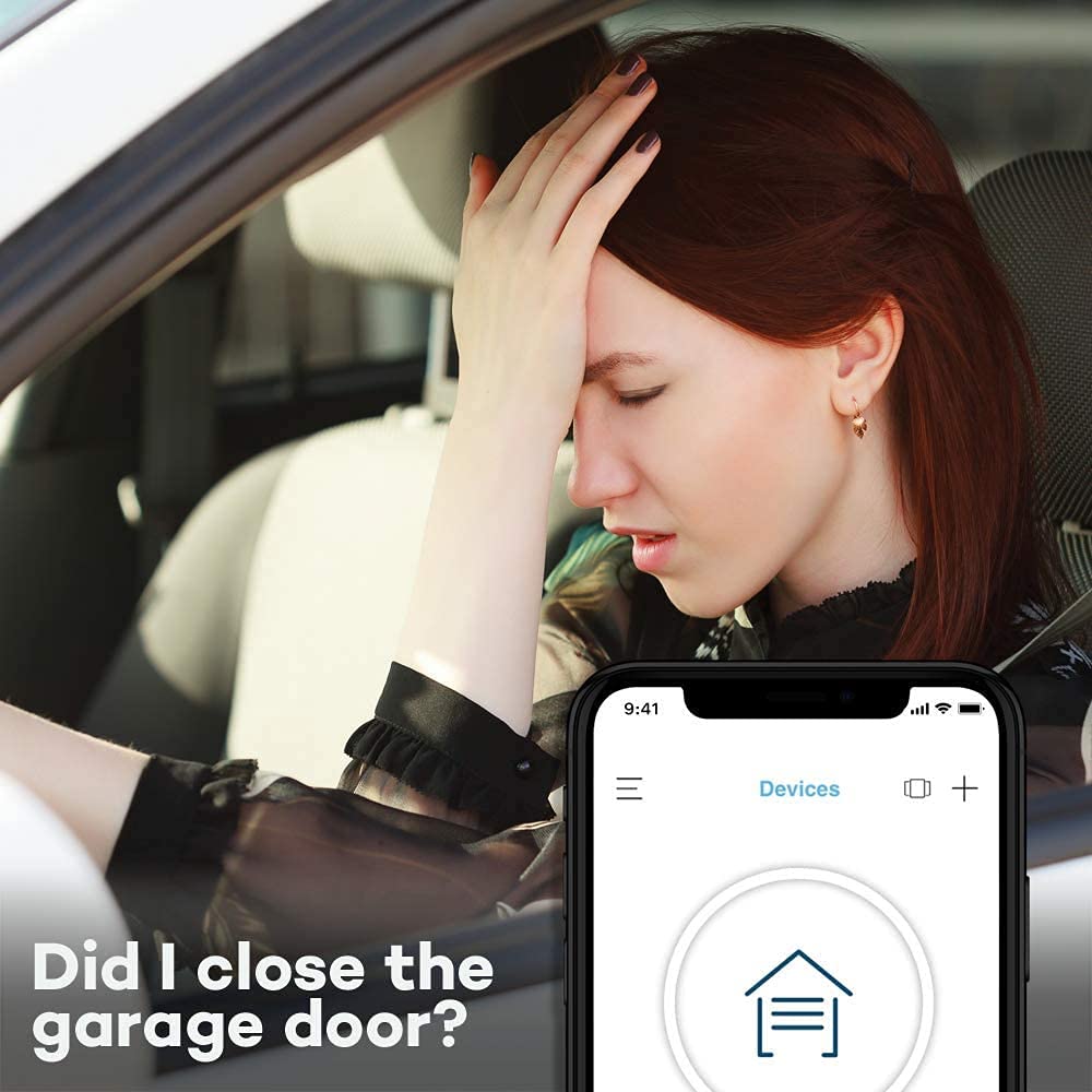 Smart Garage Control Sensor CHAMBERLAIN Smart Garage Control - Wireless Garage Hub and Sensor with ...