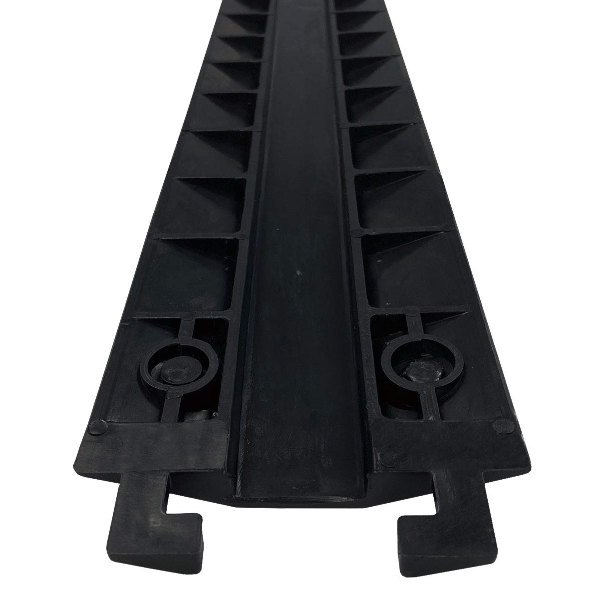 Ez Hidewire Ez Runner Pvc Small Drop Over Cable Ramp Cable Protector   Black (Pack Of 3)