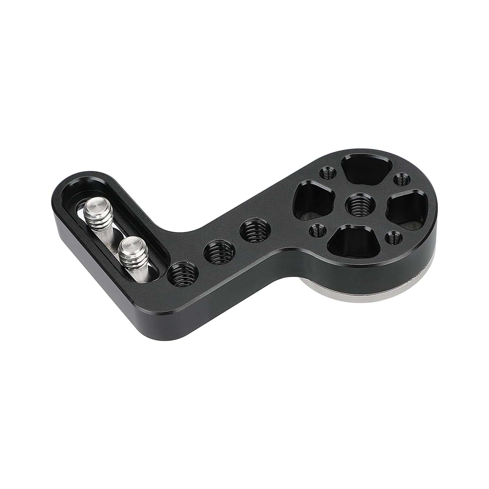 Camvate L Type Rosette Extension Mount M6 Thread Hole Connector With 1/4'' 20 Mounting Groove/Points   3013