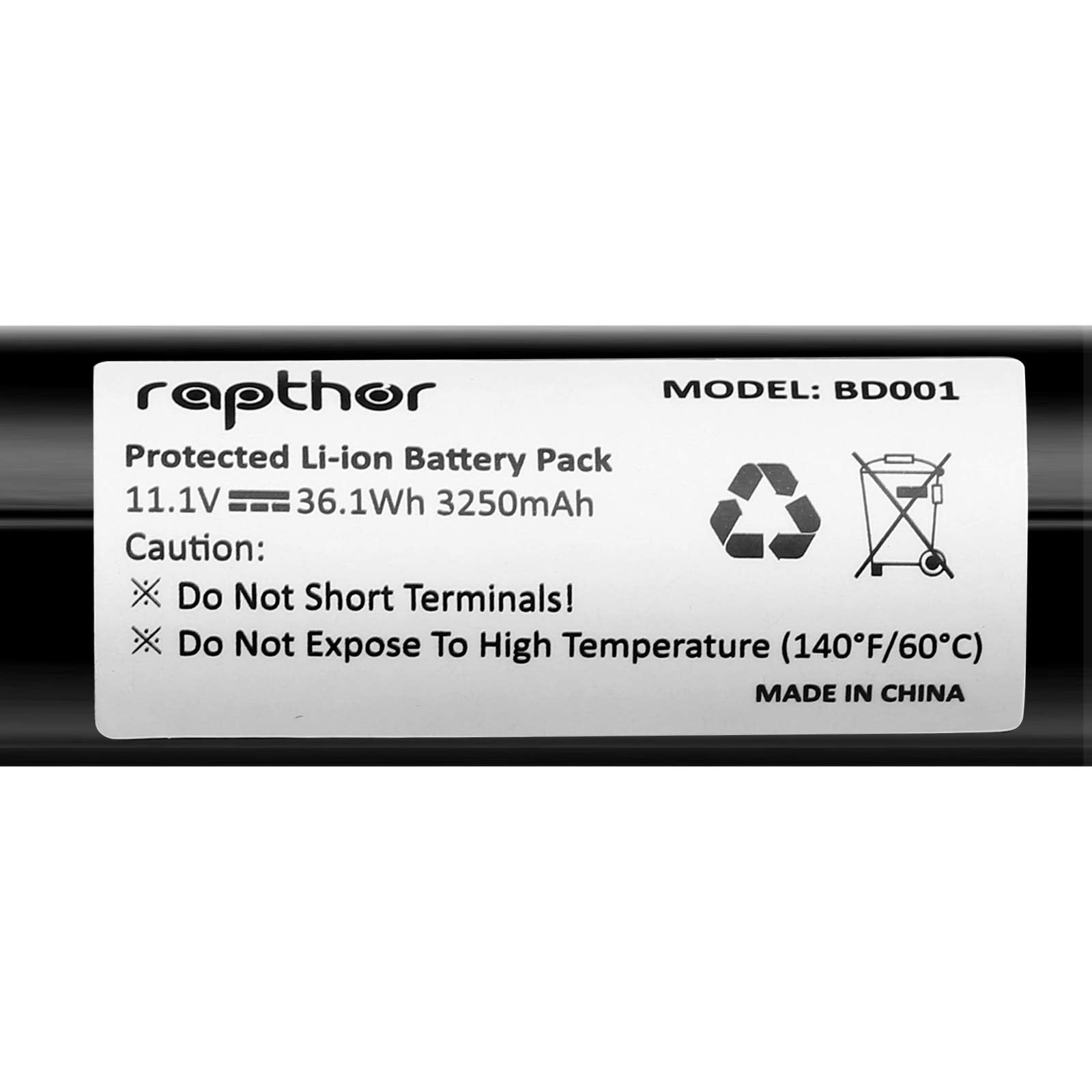 Rapthor 3250Mah High Power Replacement Battery For Jawbone Big Jambox Wireless Bluetooth Speaker J2011 03 Us Easy To Install