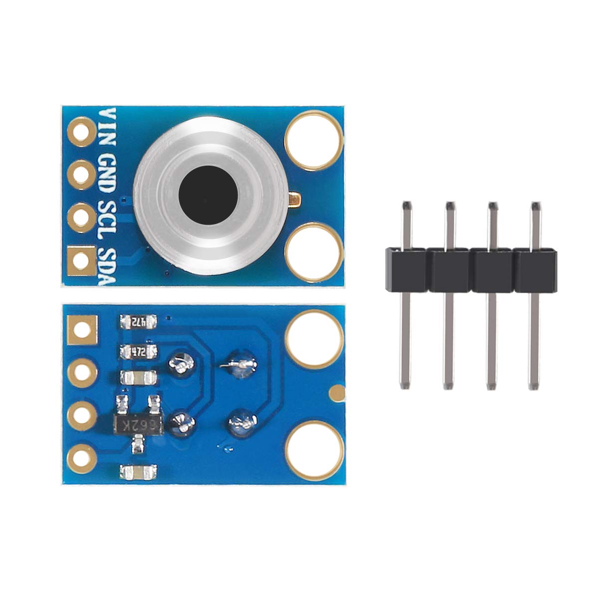 Aceirmc 2Pcs Gy 906 Mlx90614Esf Non Contact Infrared Temperature Sensor Module Iic I2C Serial For Arduino