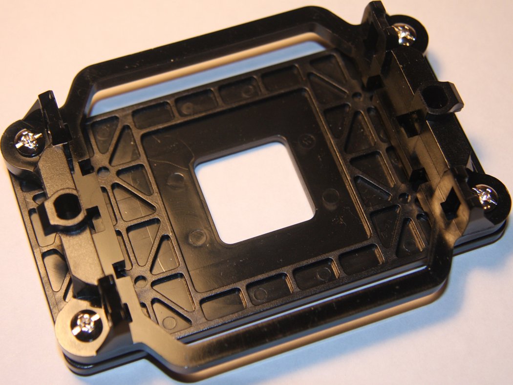 Ecowsera AMD CPU Fan Bracket Base for AM2 AM2+ AM3 AM3+ FM1 Socket (2pcs Version for Older Motherboard)