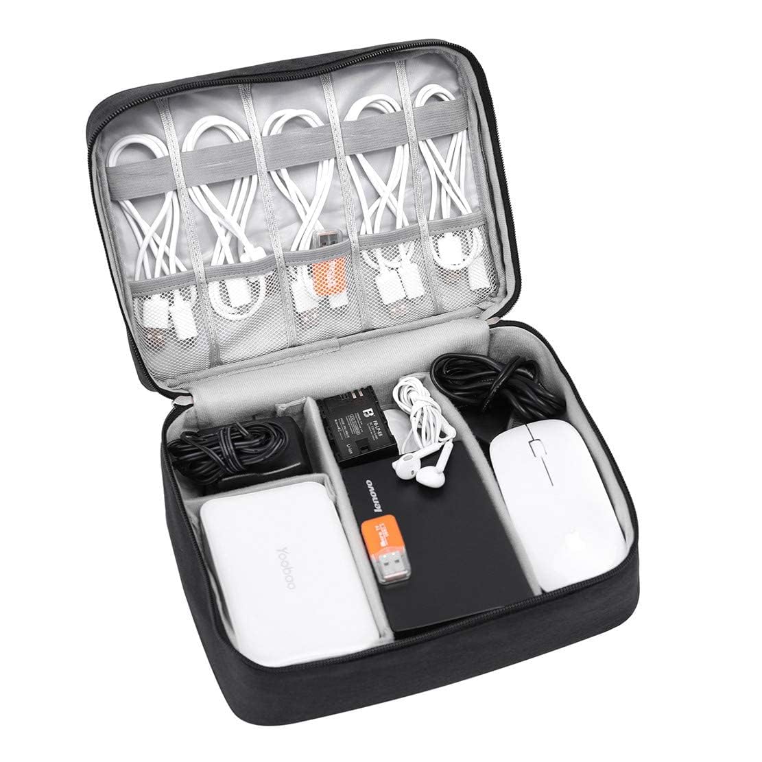 Gopad Waterproof Single Layer Electronic Organizer Accessories Gadget Organizer Bag For Cables Gadget Hard Disk Usb Cable Power