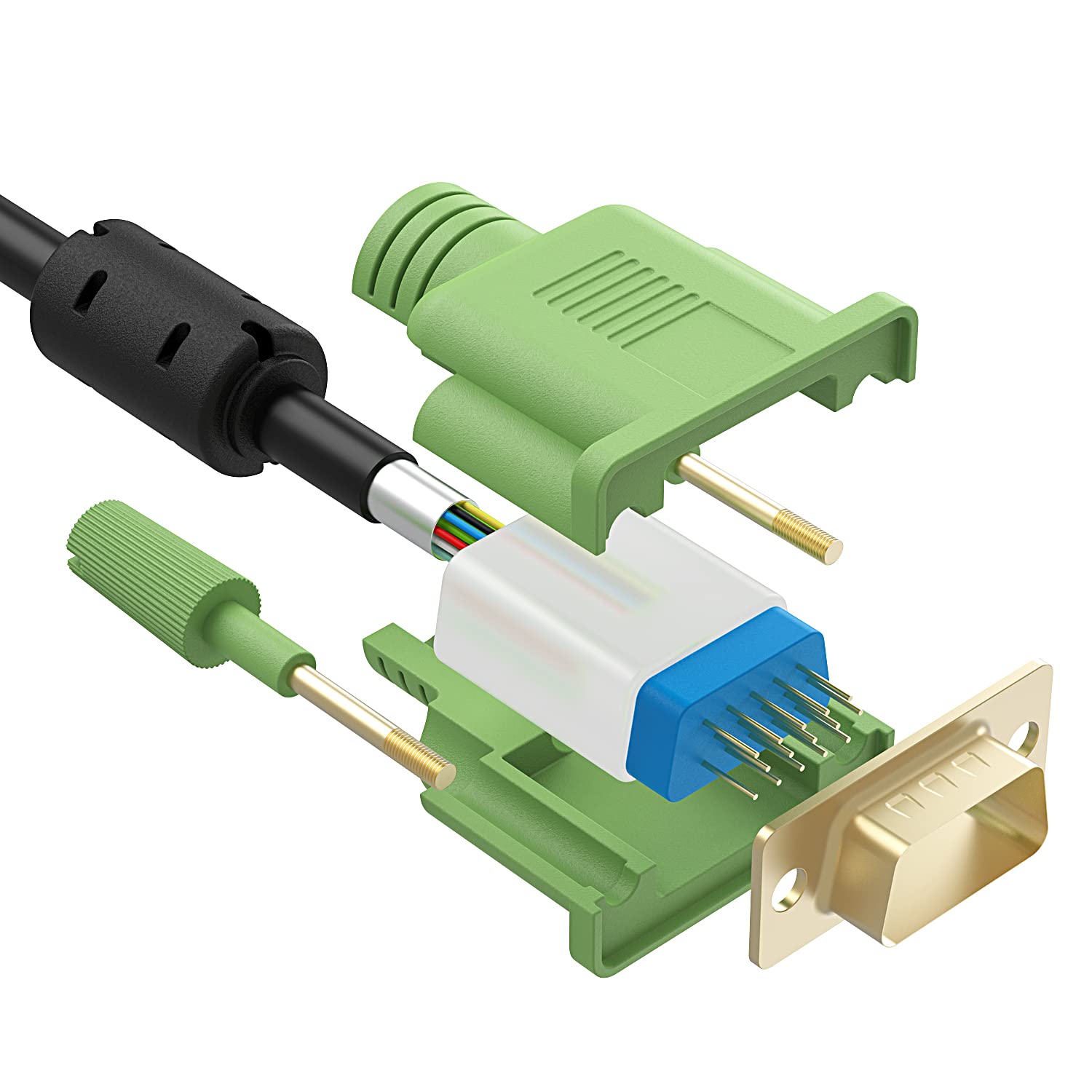 Xxone Vga Cable 30Ft, Vga To Vga Hd15 Monitor Cable For Pc Laptop Tv Projector 30Feet