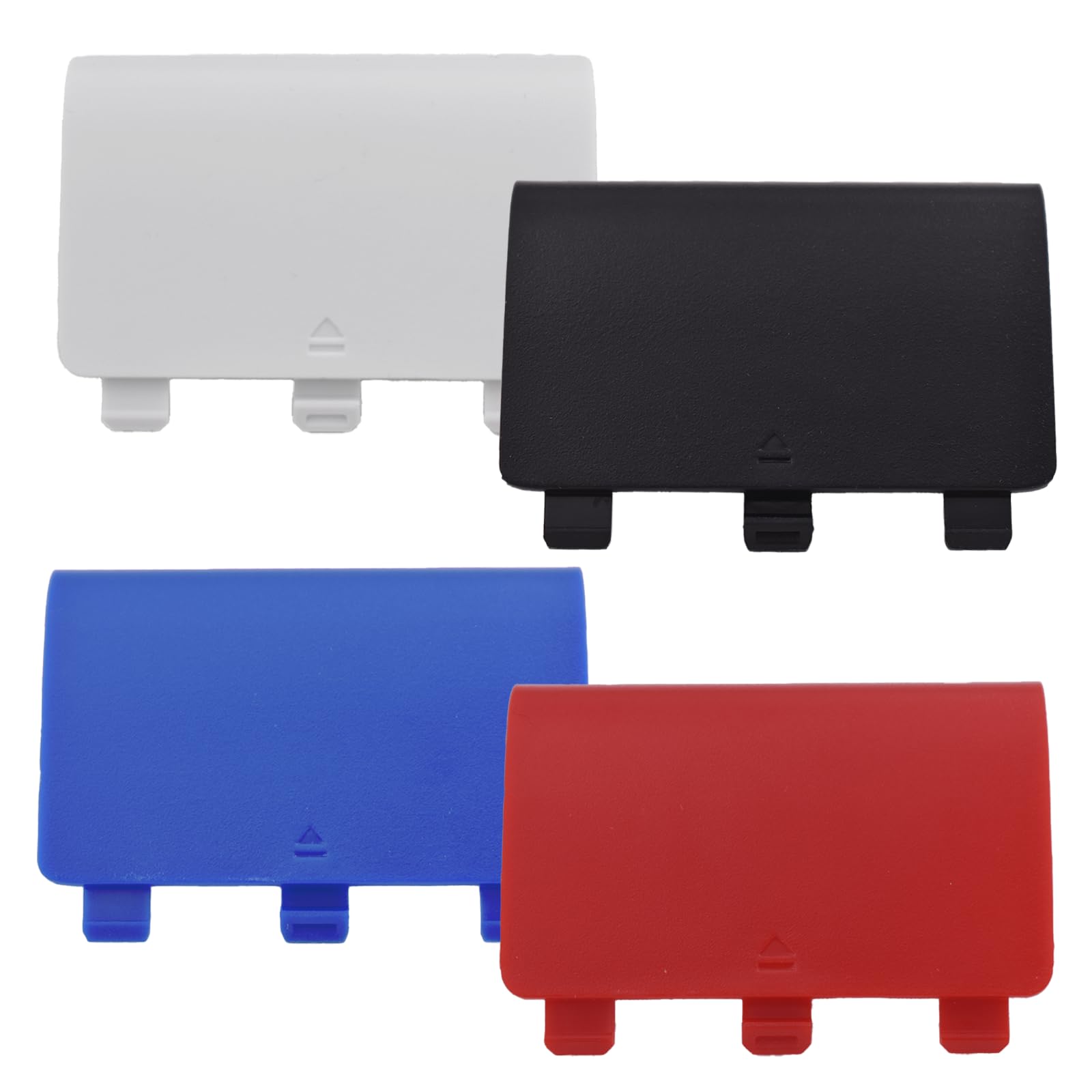 LiXiongBao 4 Pcs Battery Back Cover for Xbox One/Ones/OneX Controller[NOT for Xbox Series X/S],Replacement Battery Back Shell Co