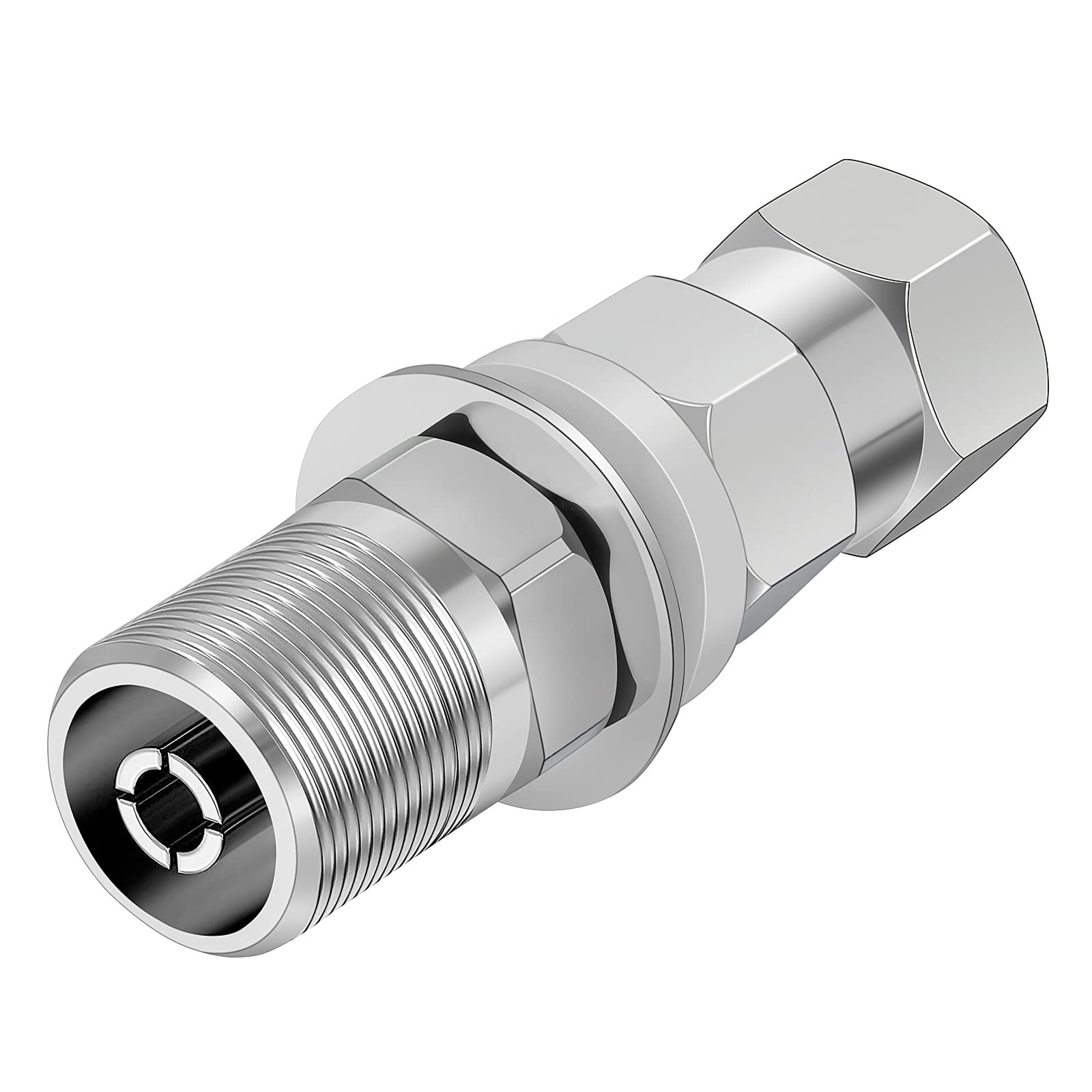 Universal Heavy Duty Cb Antenna So 239 Stud Mount, Standard 3/8 X 24 Threaded Antenna Stud Mount Adapter