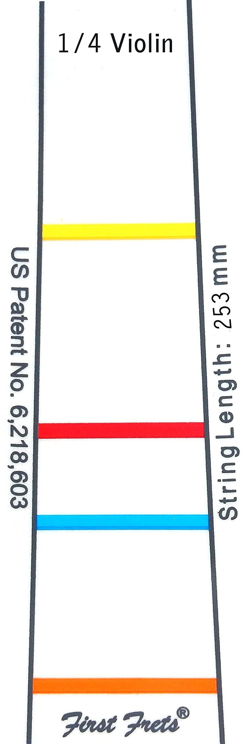 First Frets For 1/4 Violin / 11'' Viola