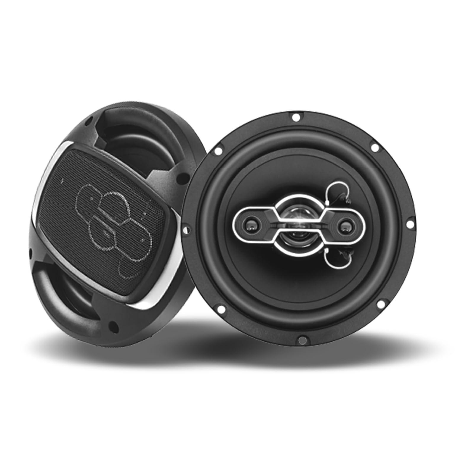 Tuman Pro 6.5'' Car Speakers, 500 Watt Max 4 Way Coaxial Car Audio Speakers, Professional Car Door Speakers, Sound Stereo And No