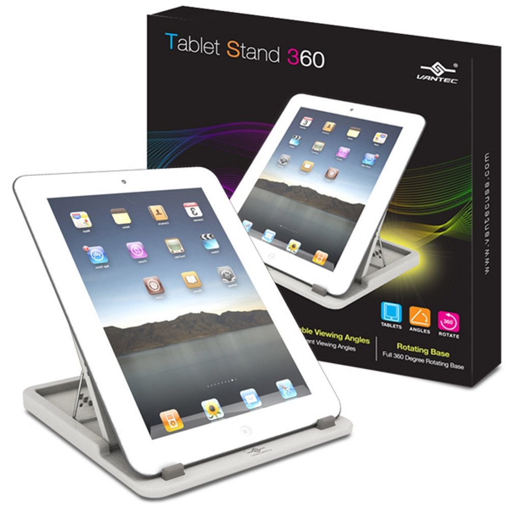 Vantec Tablet Stand 360   White (Tac 100 Wh)