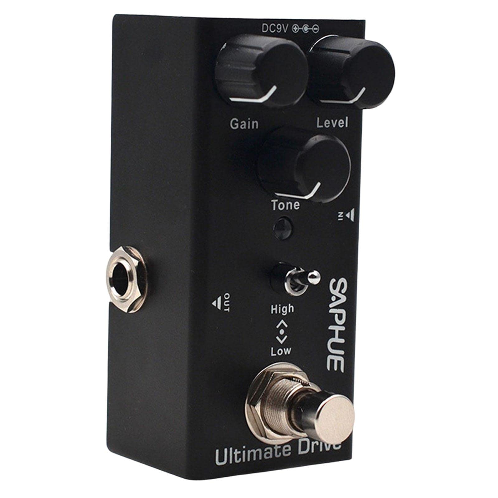 Merishopp Guitar Pedal Accessories Compact Parts 9V Dc Mini For Electric Guitar Bass For Ultimate Drive