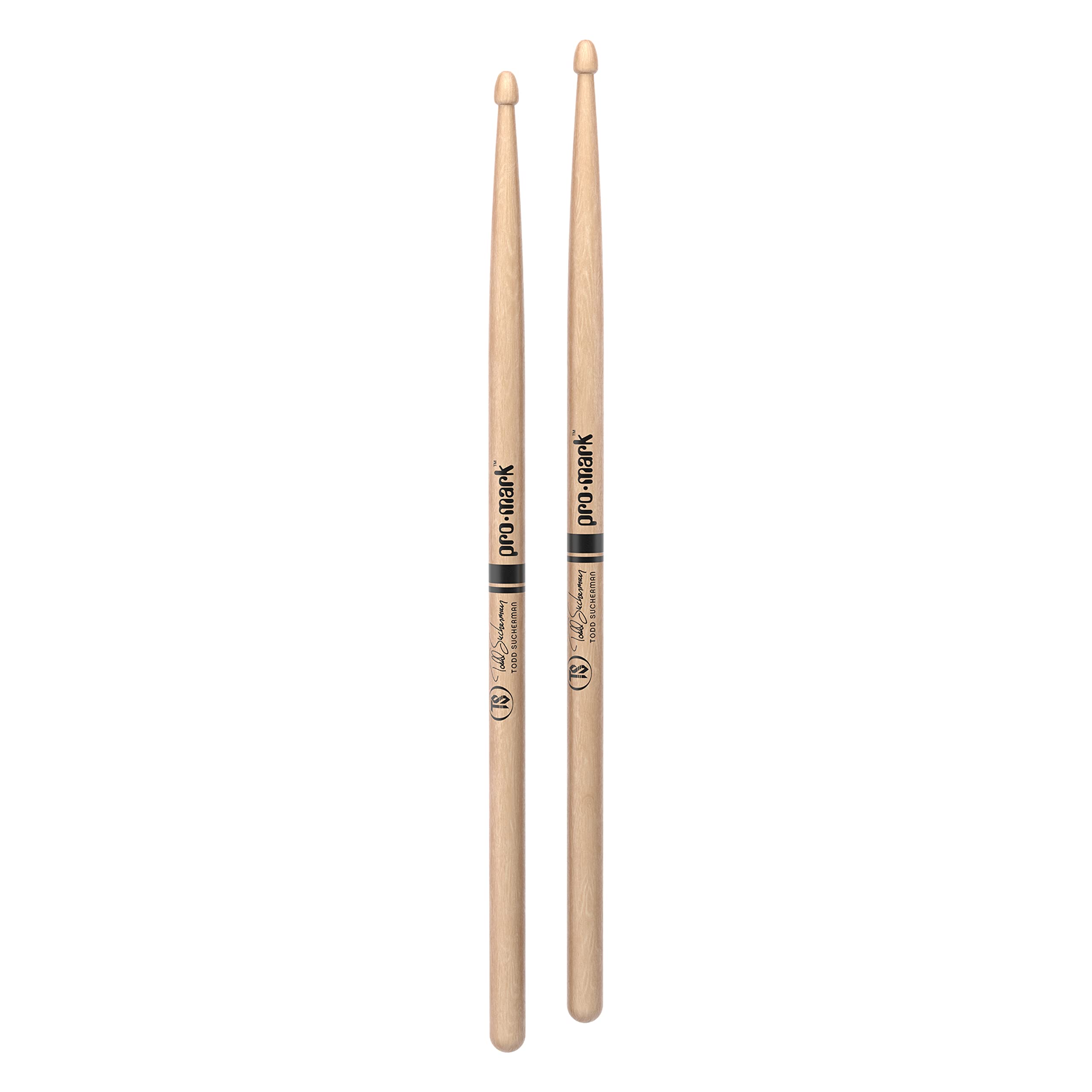 Promark Todd Sucherman 330 Maple Drumsticks, Wood Tip, One Pair