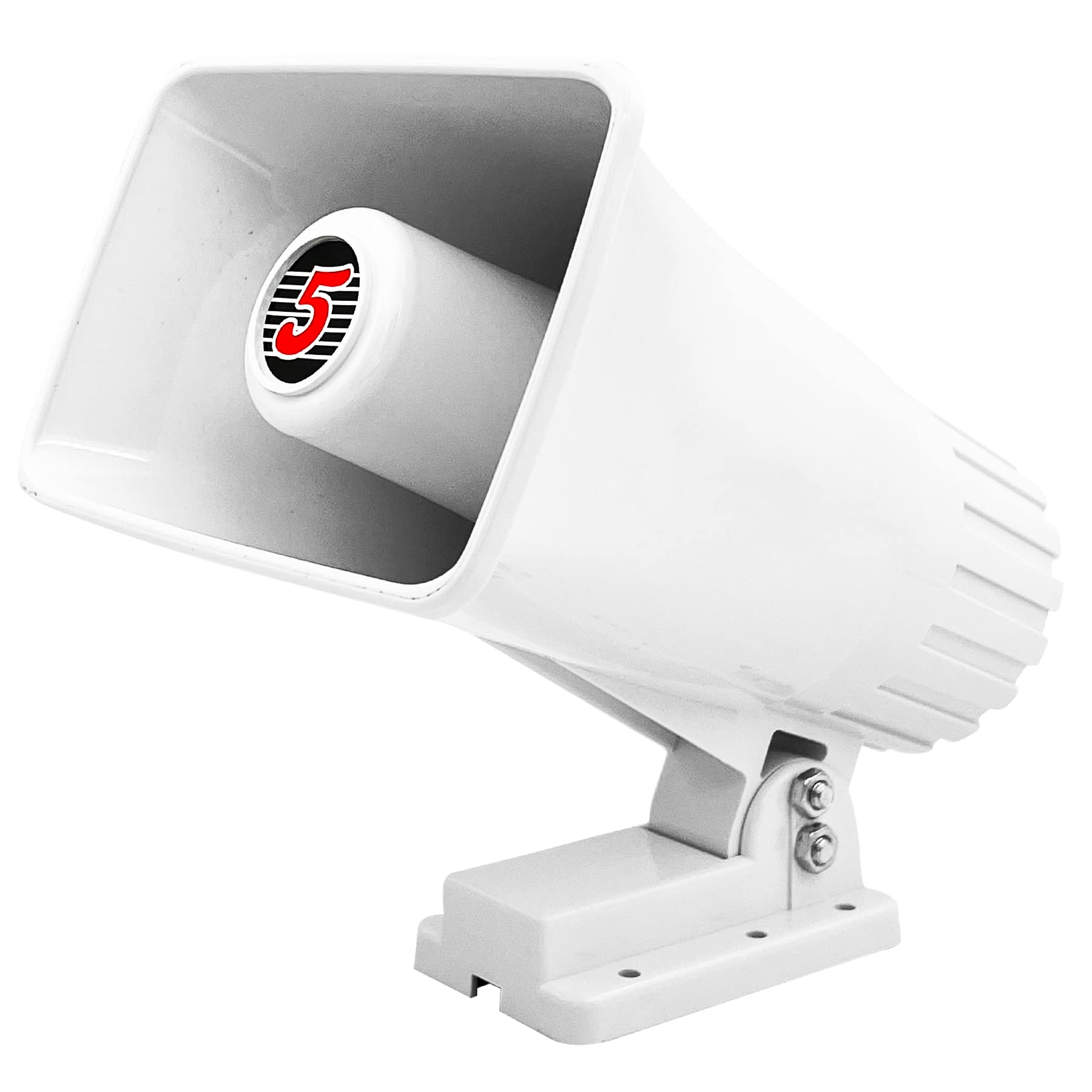 5 Core Indoor Outdoor Pa Horn Speaker   6 X 4 Inch Loud Portable Pa Speaker 8 Ohms 50 Watts Max Horn Siren   Adjustable Mounting