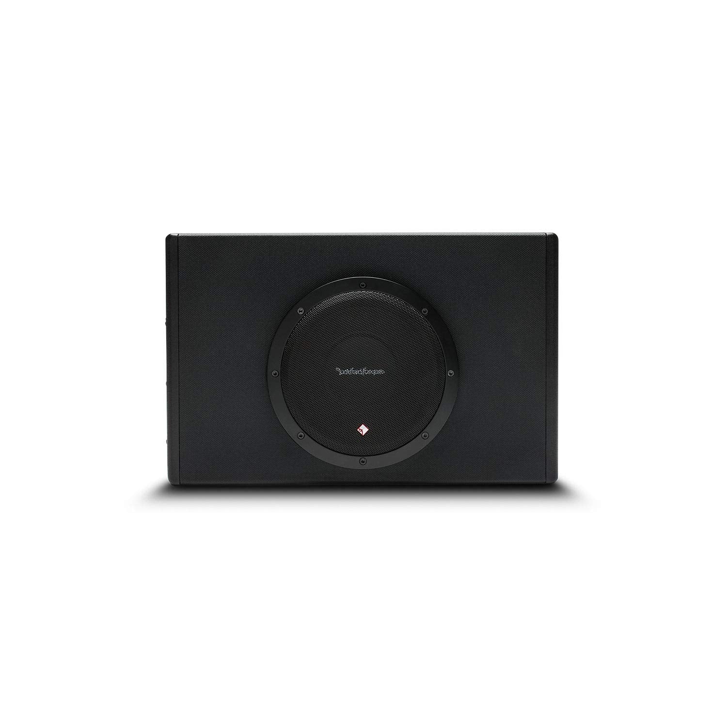 Rockford Fosgate P300 8P Punch 8' 300 Watt Amplified Subwoofer In Ported Enclosure   Slim Design For Tight Spaces   Black