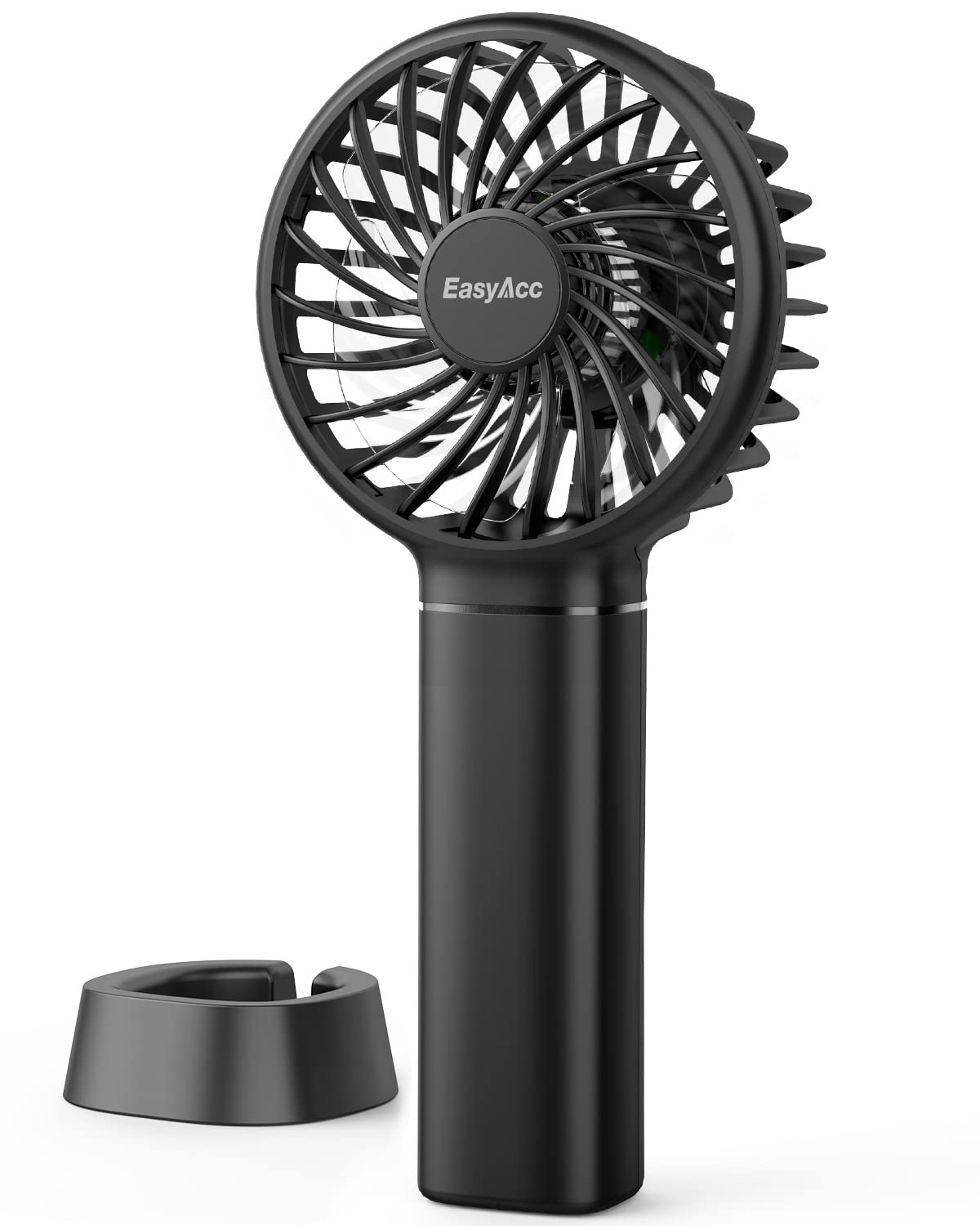 Easyacc Mini Portable Fan Handheld Fan, 3 Speed Usb C Rechargeable Battery Operated Mini Pocket Personal Lash Fan With Lanyard B