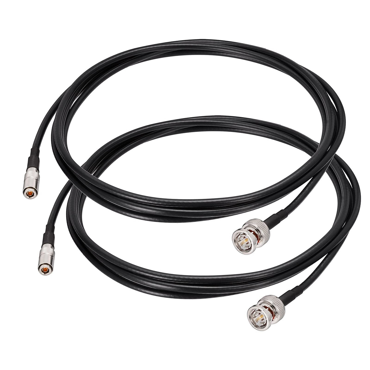 Superbat HD SDI Cable Blackmagic BNC Cable, DIN 1.0/2.3 to BNC Male Cable (Belden 1855A) - 7ft - for Blackmagic Video Assist Recorder Hyperdeck 4K Transmissions 2pcs