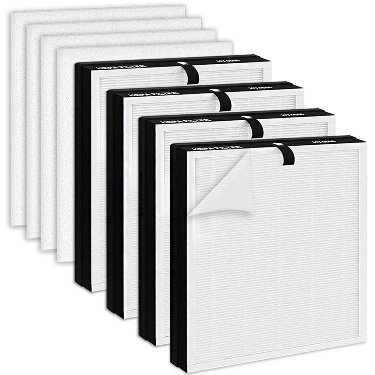 Cleangela Hy4866 Air Purifier Replacement Filter 4 Set: Compatible With Morento Hy4866, Westhey Hy4866 And Yiou M1 Air Cleaner P