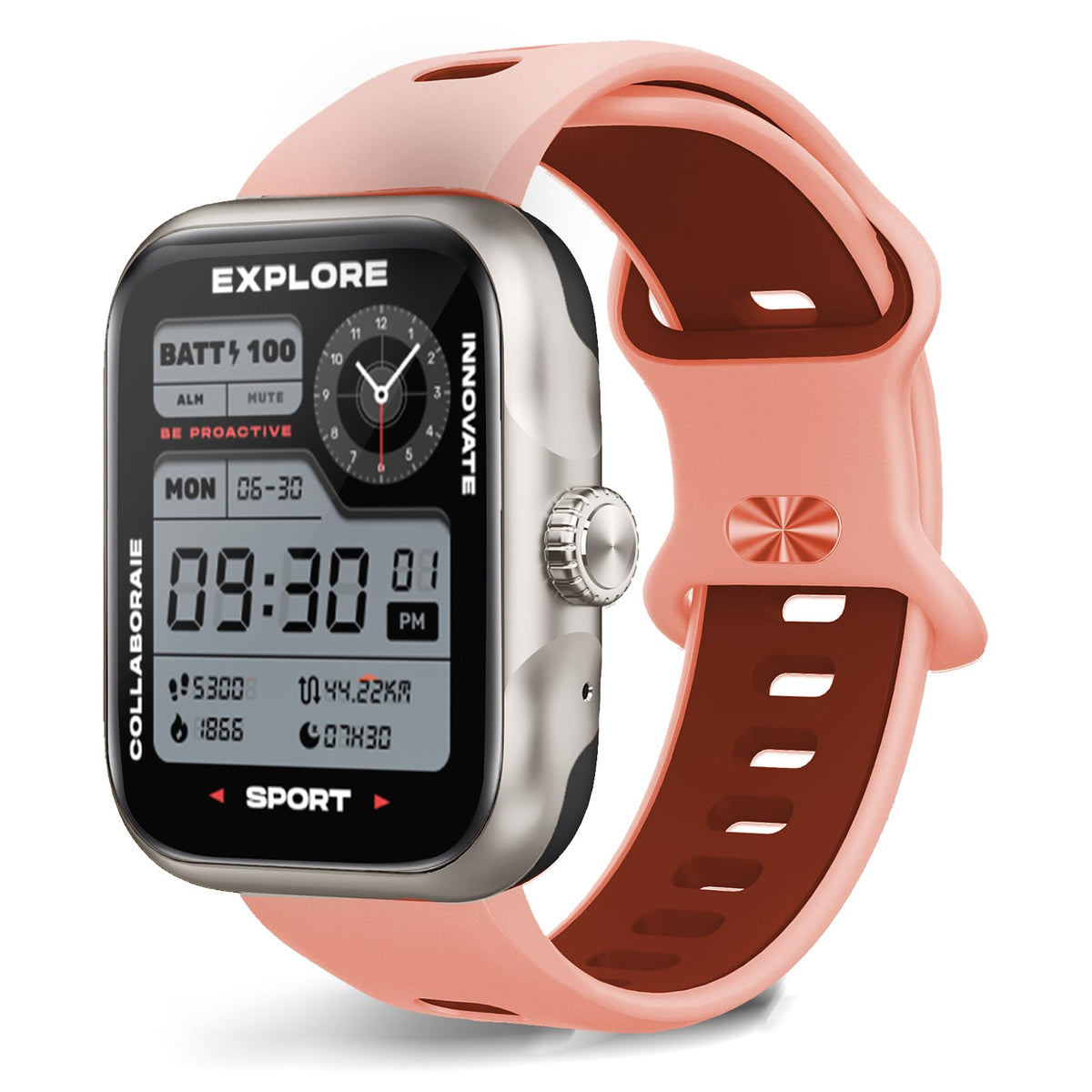 Smart Watch For Men Women Gps Built-In, (Answer/Make Call) Amoled Display Fitness Tracker Watch With 3Atm Waterproof, Pedometer,