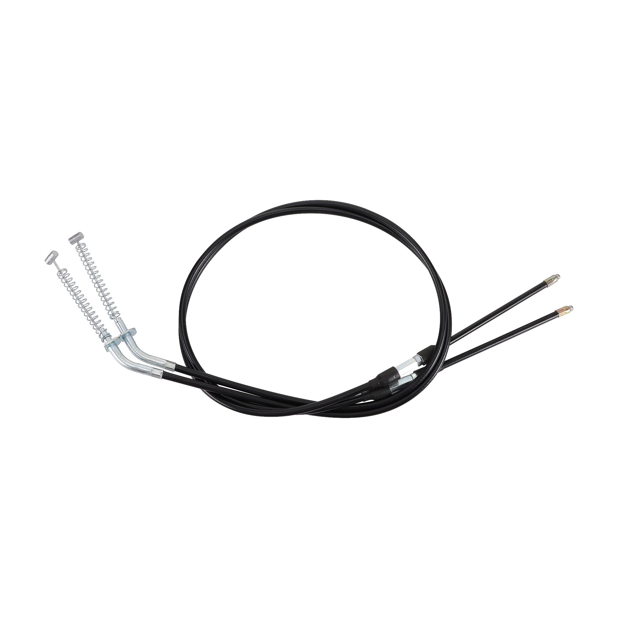 Goofit 50.5 Inch Front Drum Brake Cable Set For 200Cc 250Cc Breeze Yfa1 Moto 4 Ymf80 Water Cooled Atv (2 Pcs/Set)