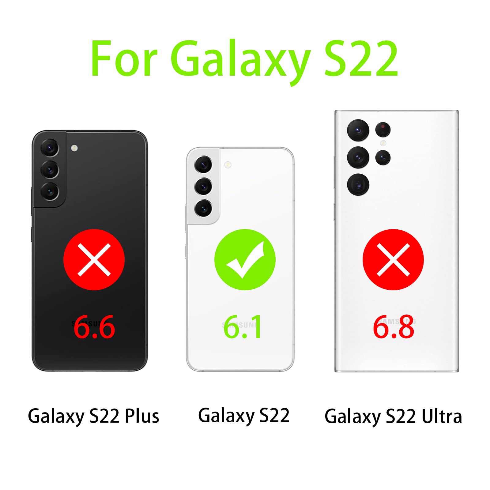 Easyscen For Galaxy S22 Phone Case, Case For Samsung S22 (6.1 Inch) With Kickstand Ring Glitter Sparkly Slim Soft Silicone Bumpe