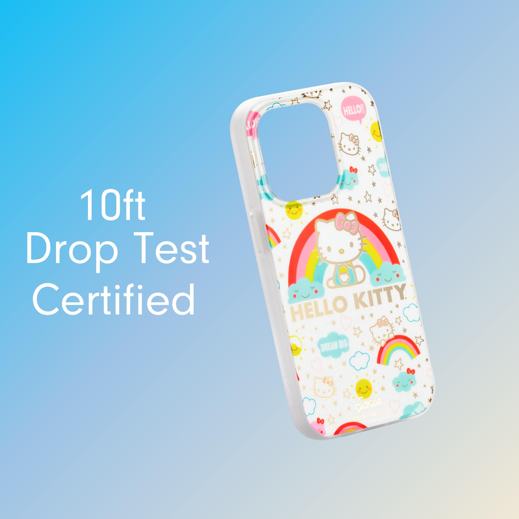 Sonix Case For Iphone 15 Pro | Compatible With Magsafe | 10Ft Drop Tested | Hello Kitty Cosmic