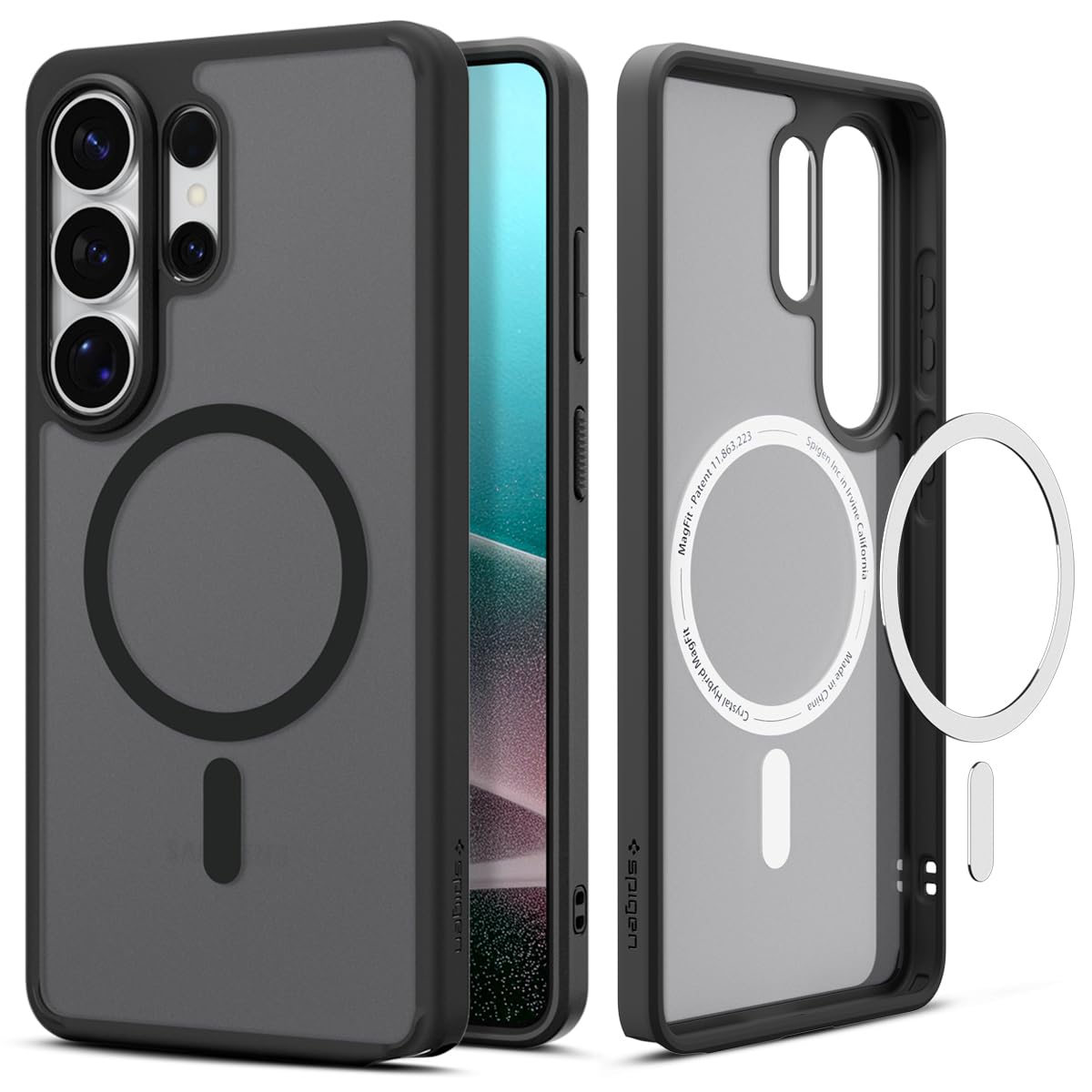 Spigen for Galaxy S26 Ultra Case, Ultra Hybrid MagFit [Anti-Yellowing] [Compatible with MagSafe] [Fast Wireless Charging] - Fros