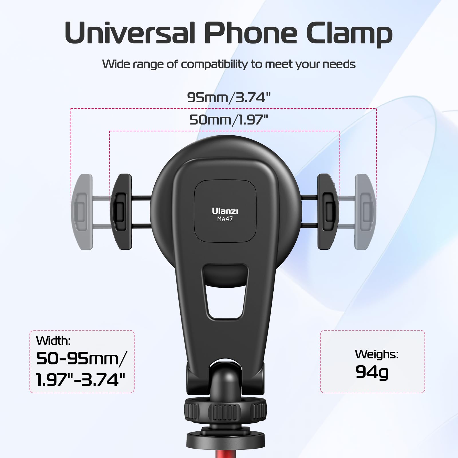 Ulanzi Magnetic Iphone Tripod Mount Ma47, Magnet Phone Holder Adapter Tripod Clamp Compatible With Magsafe For Iphone 12 13 14 1