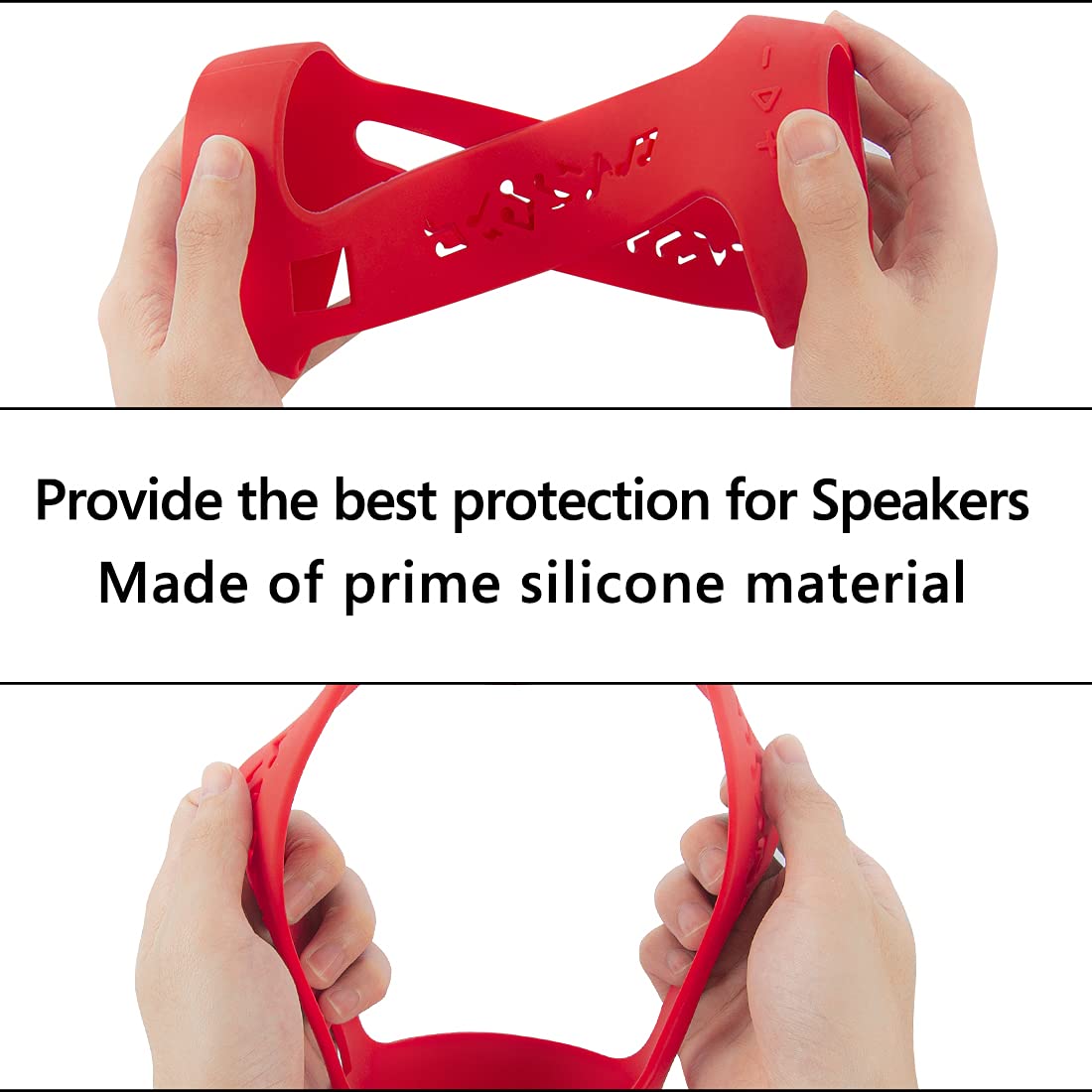 Geekria Silicone Speaker Case Cover, Compatible With Jbl Pulse 4 Case, Protective Waterproof Soft Skin, Replacement Bluetooth Sp