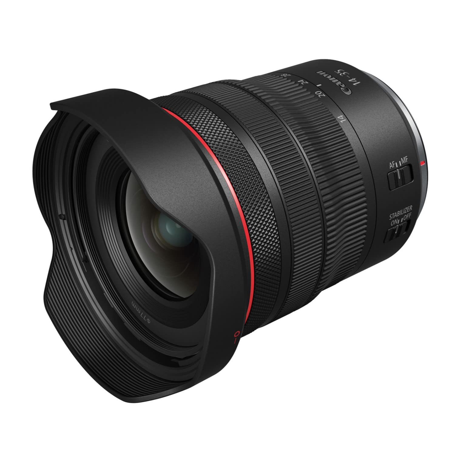 Canon RF14 35mm F4 L is USM Lens, Wide Angle Zoom Lens, Compatible with EOS R Series Mirrorless Cameras, Black