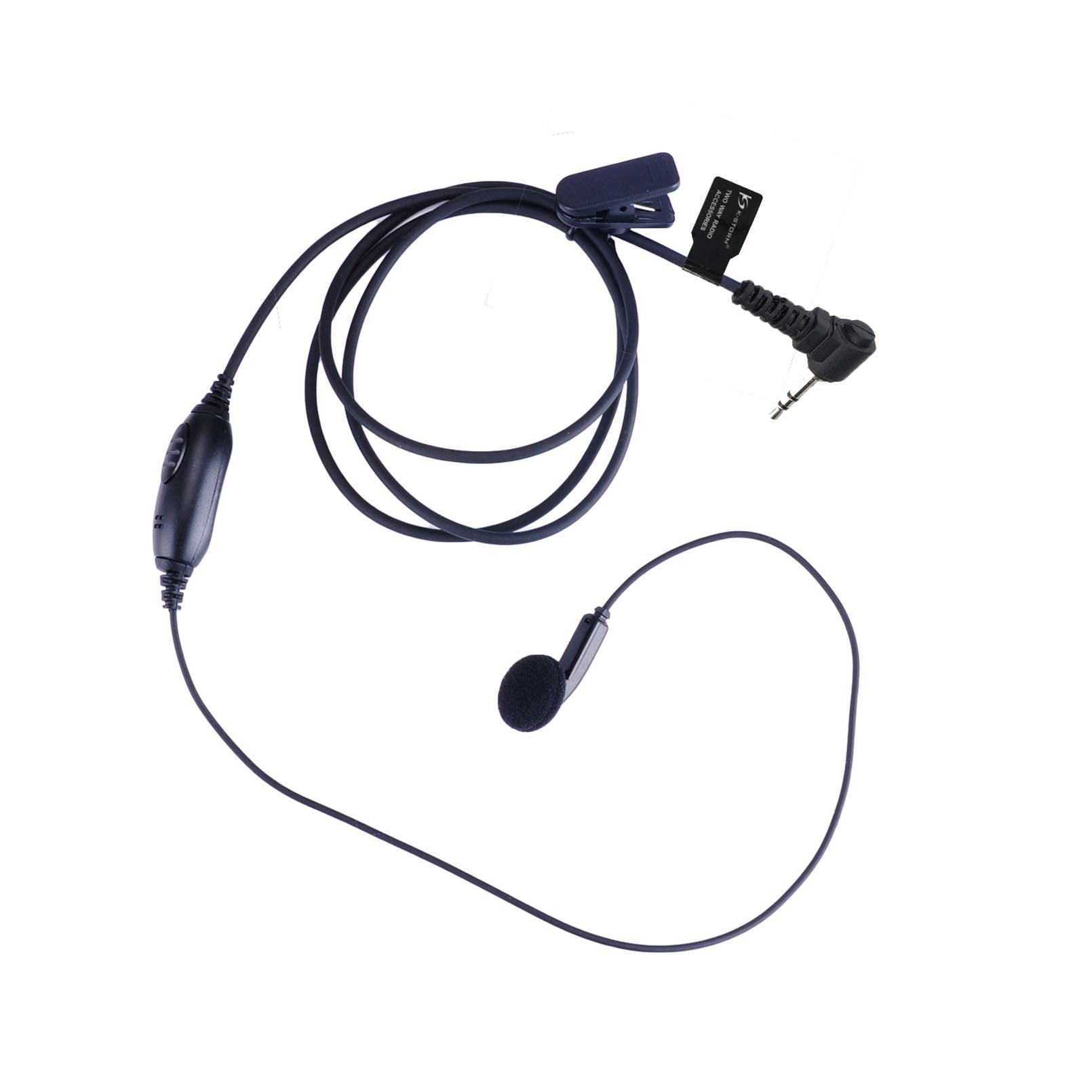 Ks K Storm 1 Pin Earpiece Headset Compatible With Motorola T100 T200Tp T460 T600 Mh230R Mr350R Garmin Rino 650 755 Walkie Talkie