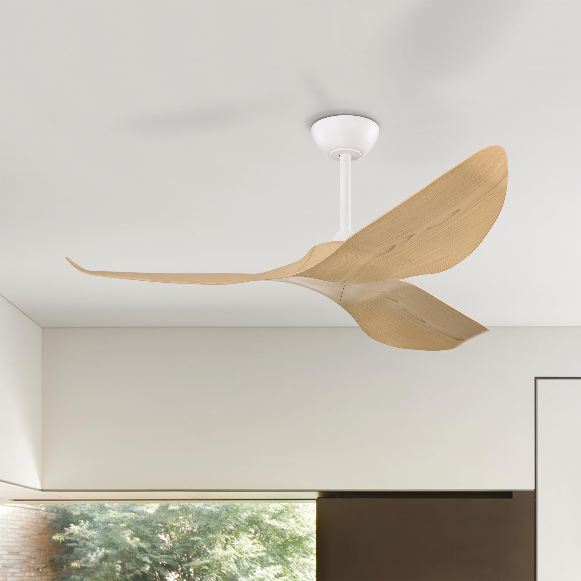 Home Accessories Duncan Modern 3 Bladed Ceiling Fan with Remote