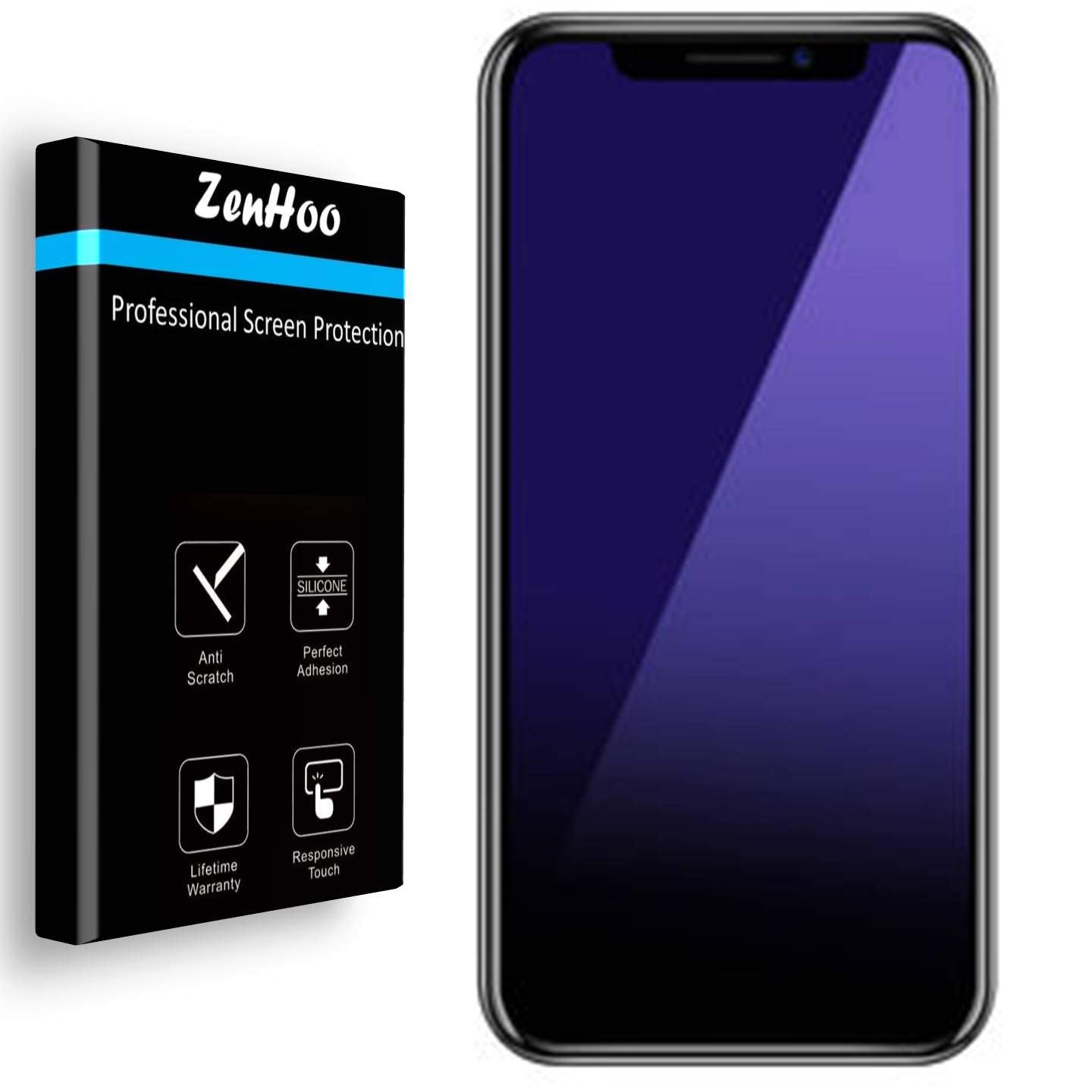 Zenhoo For Iphone 11, Iphone Xr, Anti Blue Light [Eye Protection] Tempered Glass Screen Protector