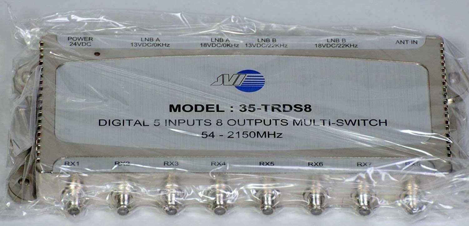 Jvi 35 Trds8 5X8 Powered Multi Switch With Power Supply