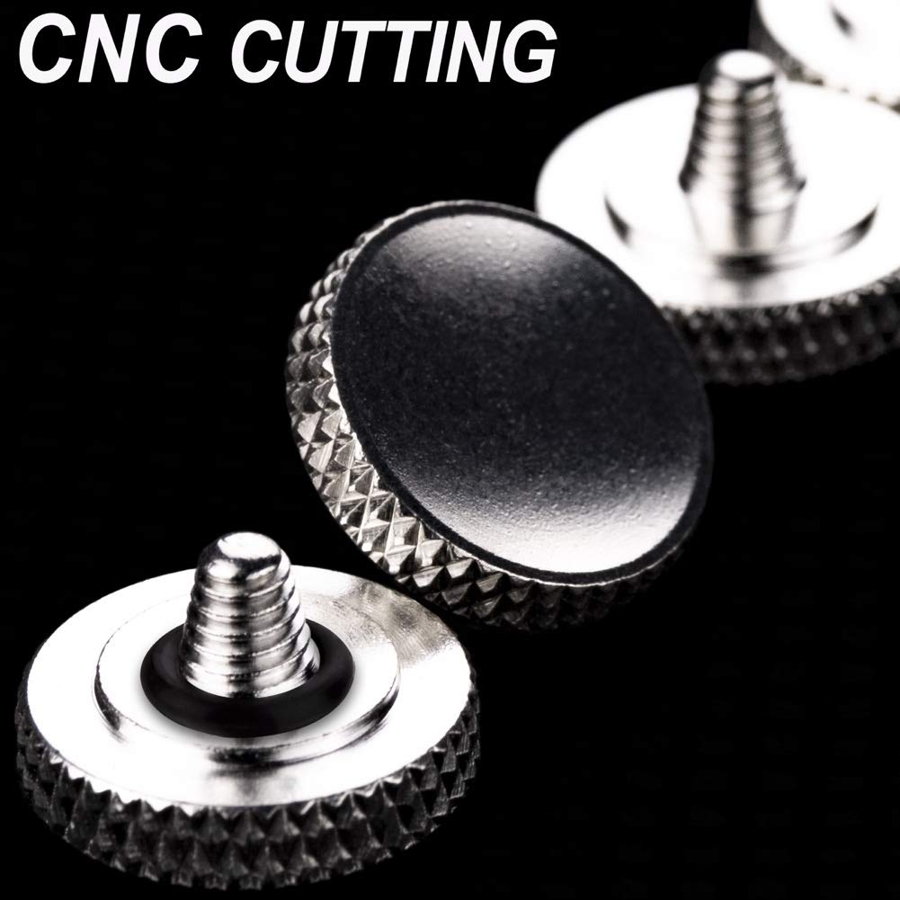 Camera Shutter Button (2 Pack/Silver) Upscale And Delicate Soft Shutter Release Button