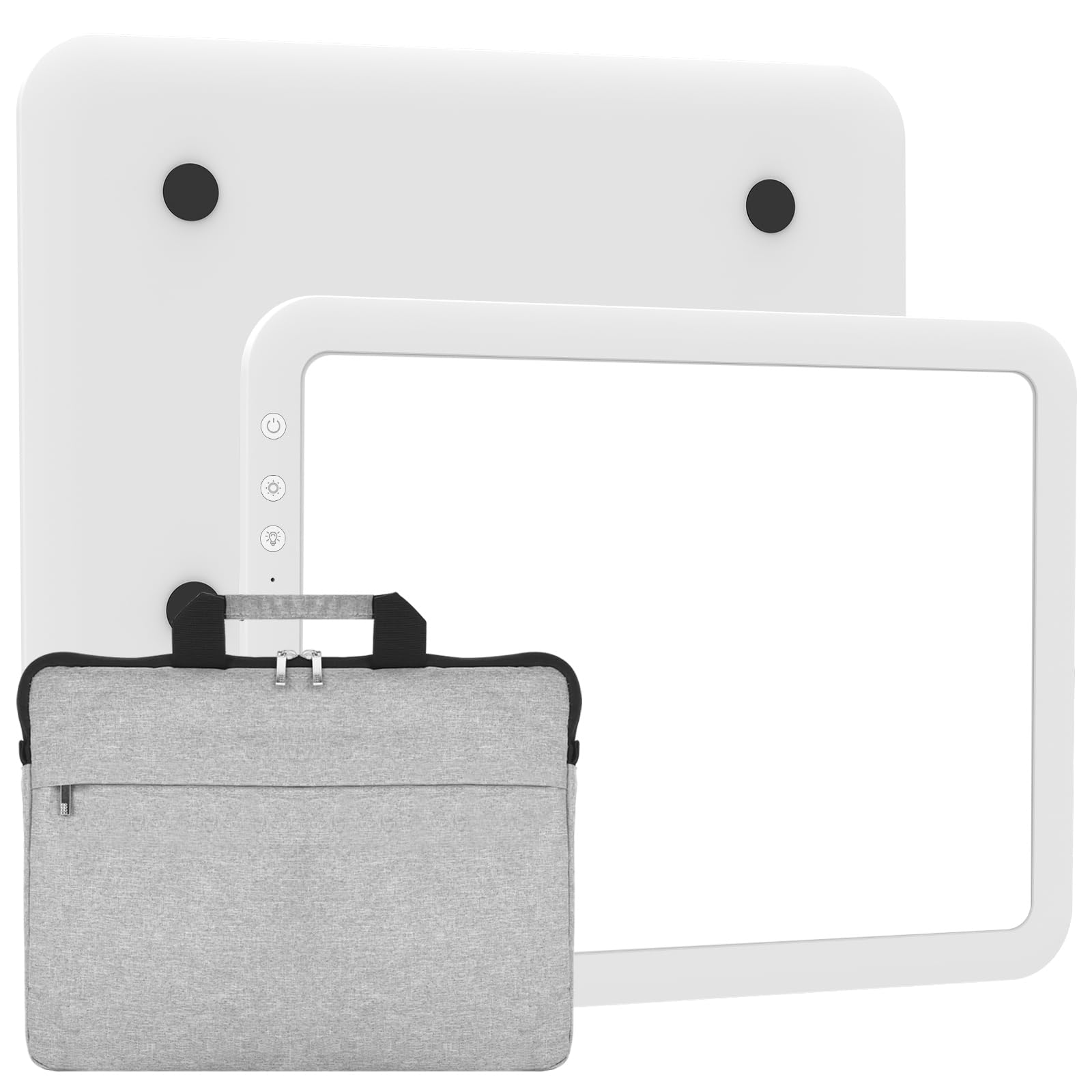 TOHETO A4 Rechargeable Led Super Bright Light Pad with Carry Bag for Weeding Vinyl, Portable Wireless 3500mAh Battery Light Boar