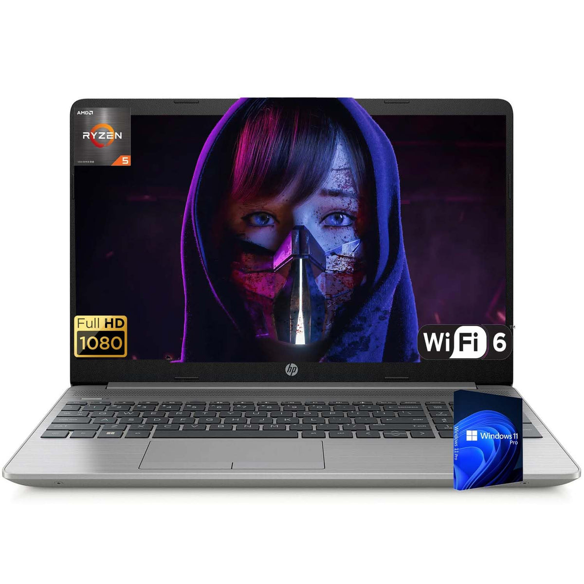 Hp Laptop | 15.6'' Fhd Display (1920X1080) | Amd Ryzen 5 Processor | School & Business Laptop | 20Gb Ram | 1Tb Ssd | Long Batter