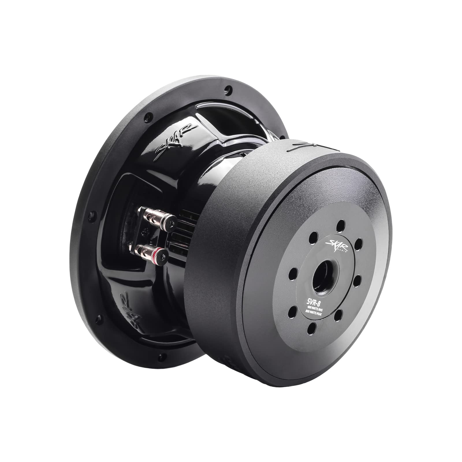 Skar Audio Svr-8 D4 8 800 Watt Max Power Dual 4 Ohm Car Subwoofer, 8 - Dual 4 Ohm