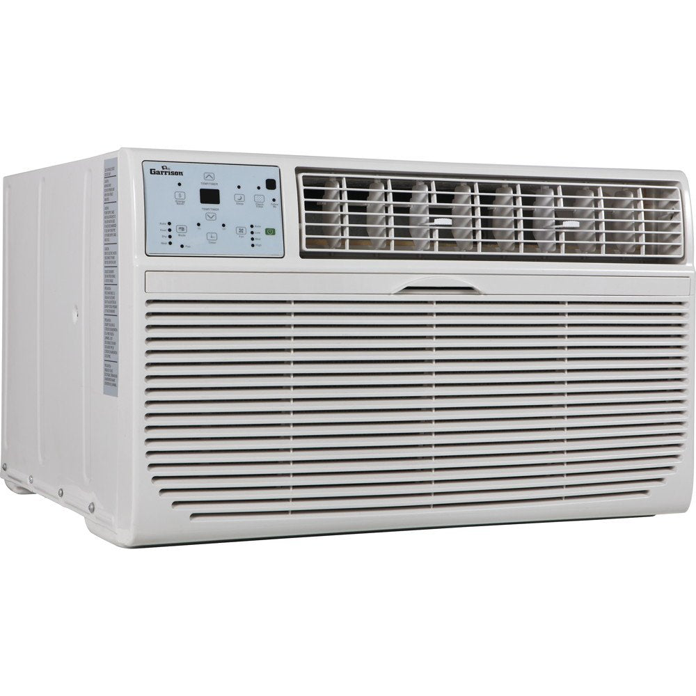 Garrison 2477811 R 410A Through The Wall Heat/Cool Air Conditioner With Remote Control, 8000 Btu, White
