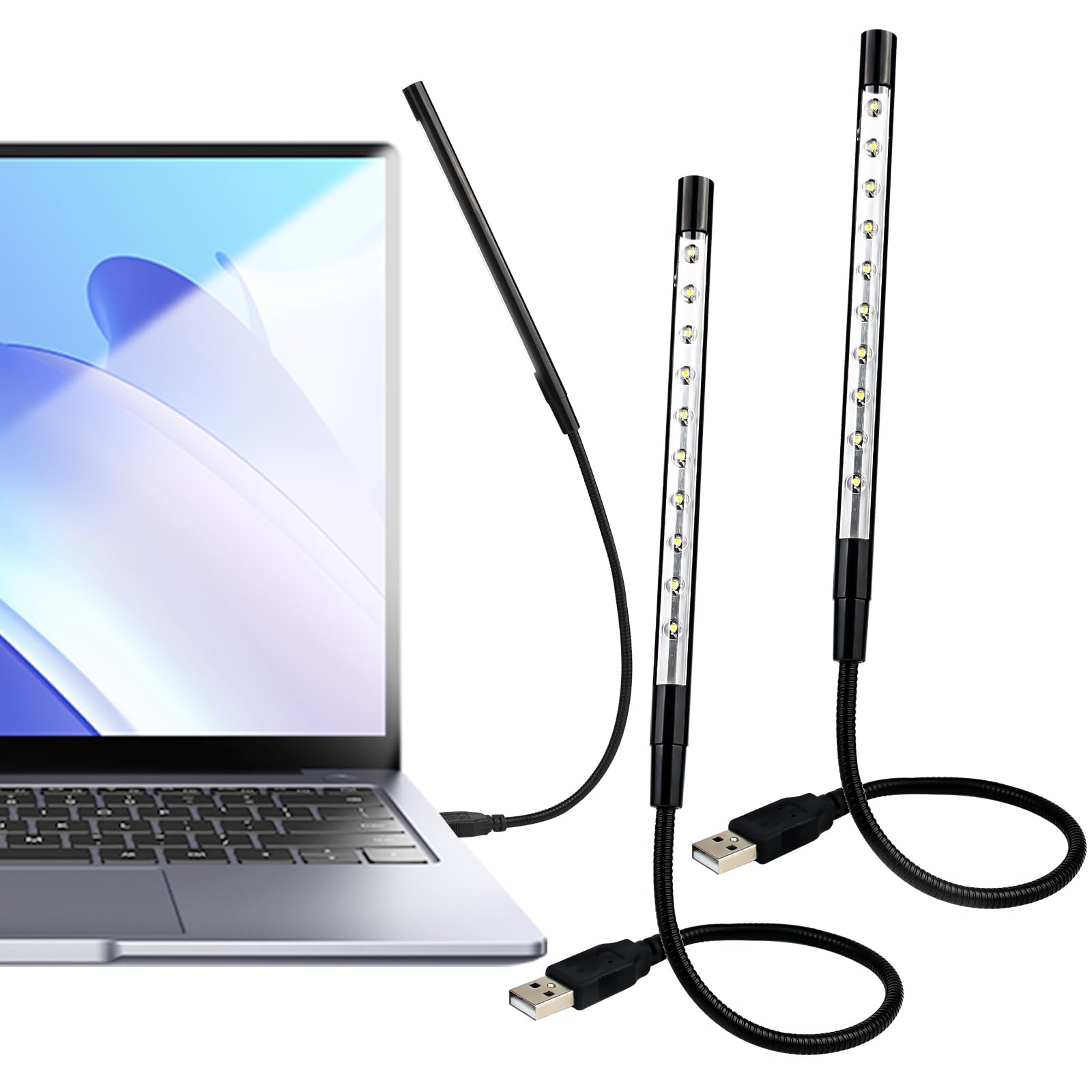 Led Usb Keyboard Czbro 2 Pcs Keyboard Light Portable Usb Led Light For Keyboard 10 Lamp ...