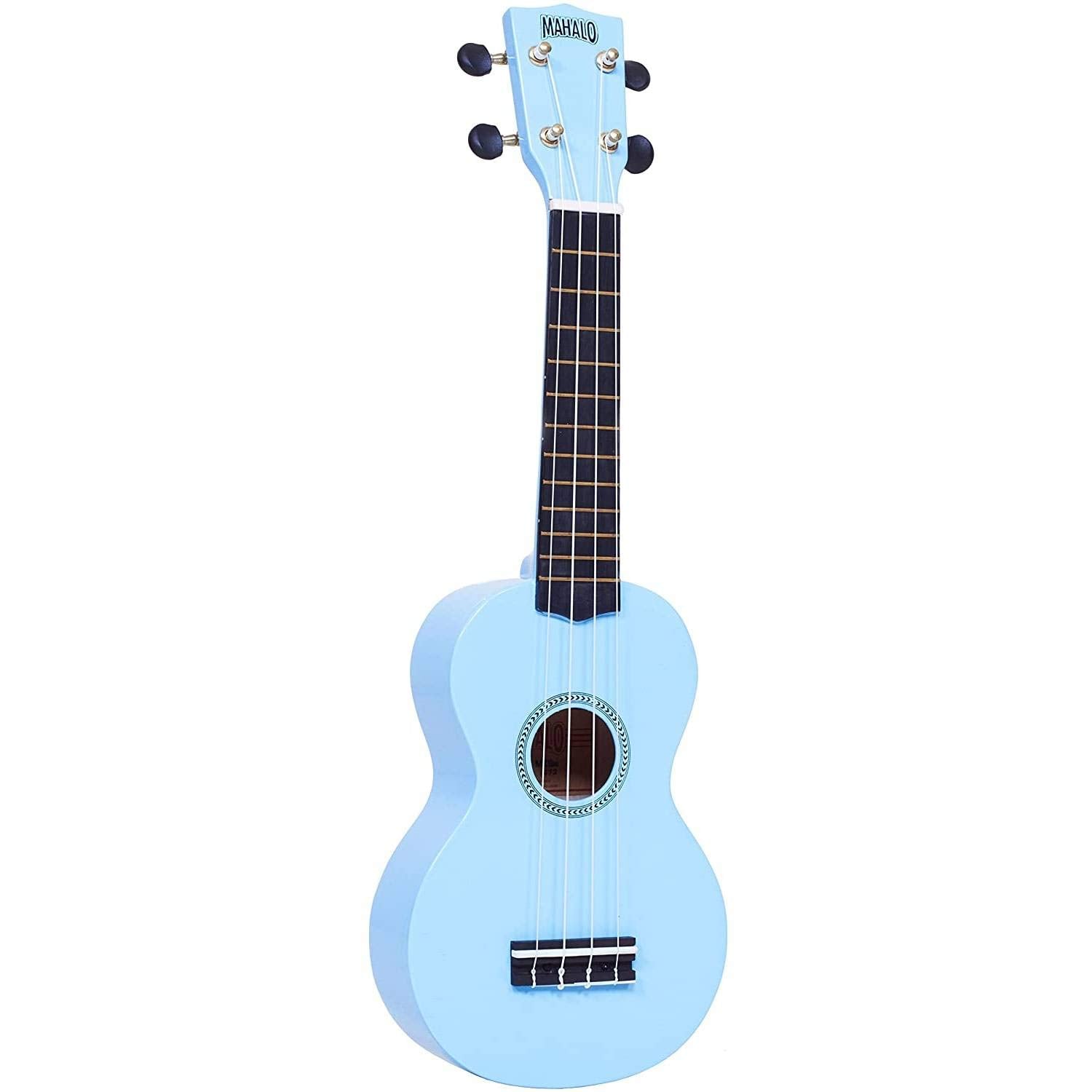 Mahalo MR1LBU Rainbow Series Soprano Ukulele - Light Blue, Stylish Design, Great Sound