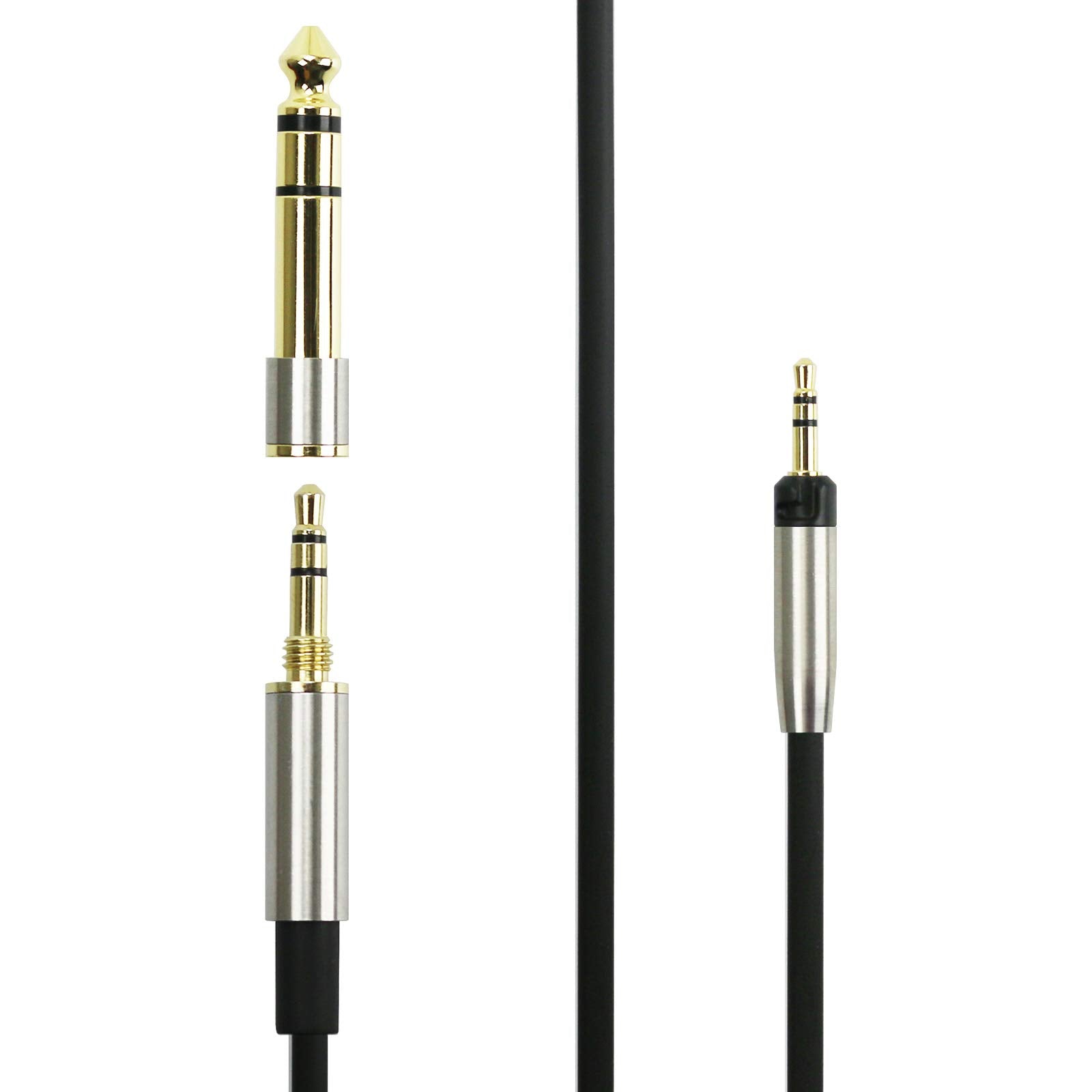 NewFantasia Replacement Audio Upgrade Cable Compatible with Sennheiser HD598, HD598Cs, HD560s, HD598SE, HD620S, HD400PRO, HD599,