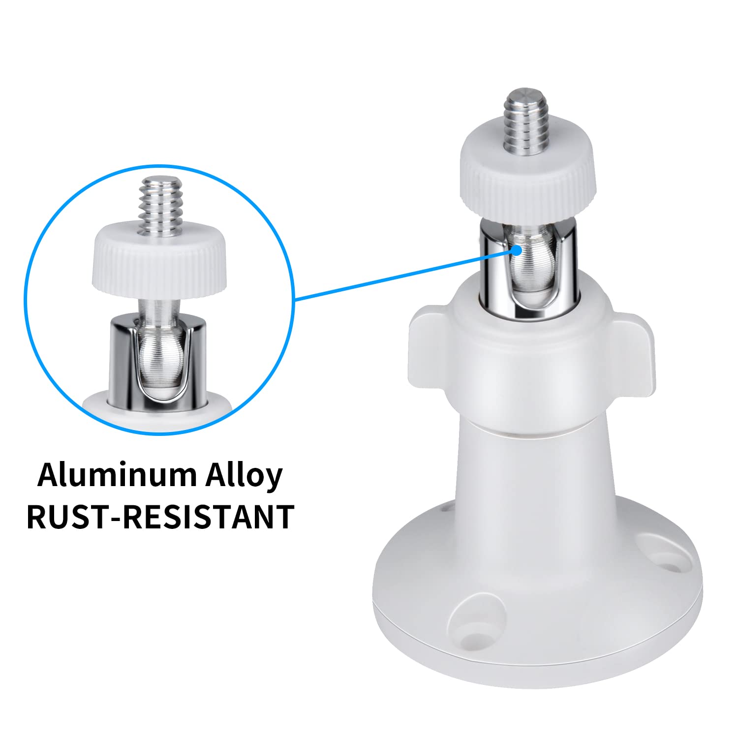 Wall Mount For All Arlo Camera, Arlo Ultra, Arlo Essential, Eufycam E/2C, Ultra/Ultra 2, & Others   Ring Stick Up Cam Battery Wi