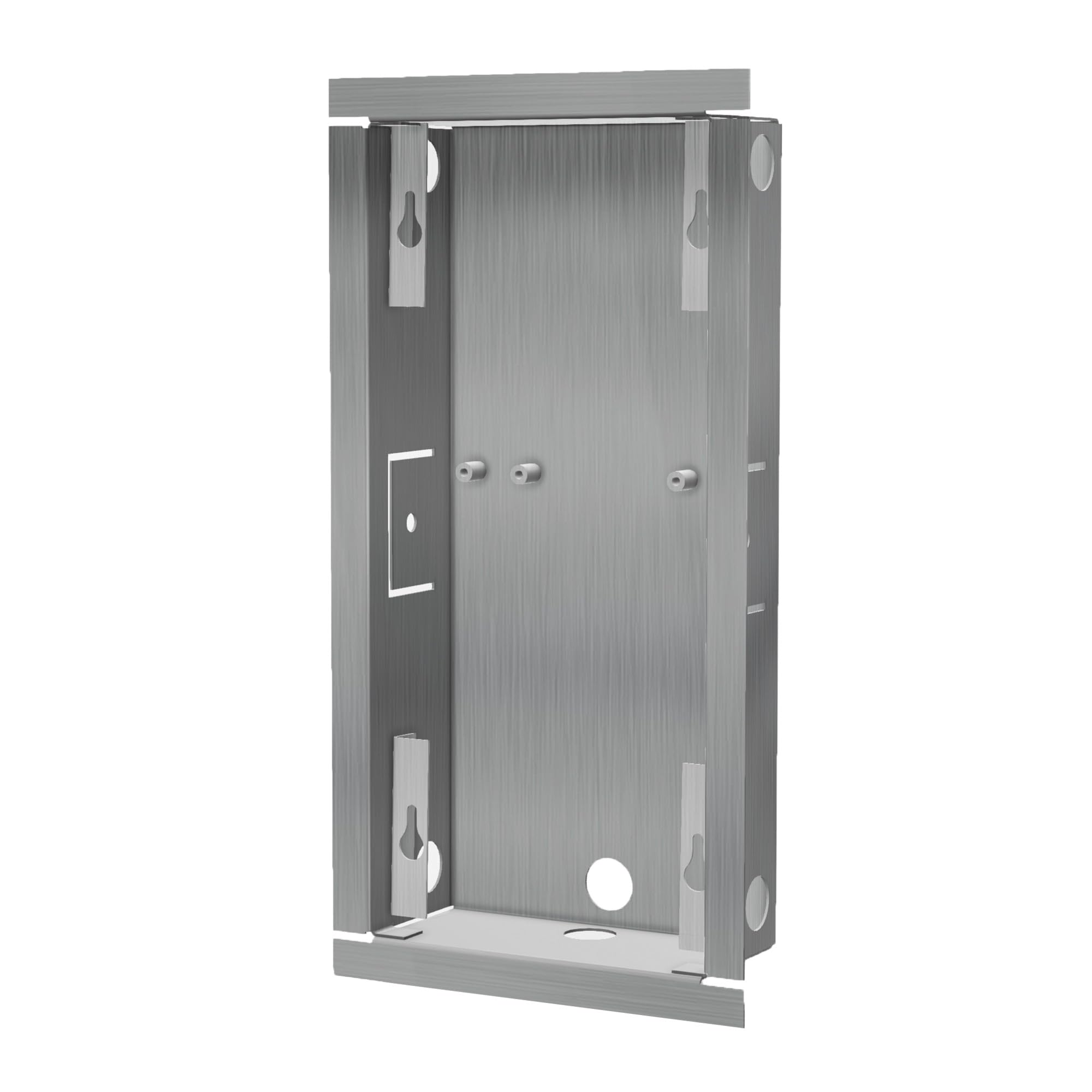 Doorbird Ip Video Door Station D2101V, Aluminum, Powder Coated, Semi Gloss, Ral 7016, Incl. Flush Mounting Housing, 1 Call Butto