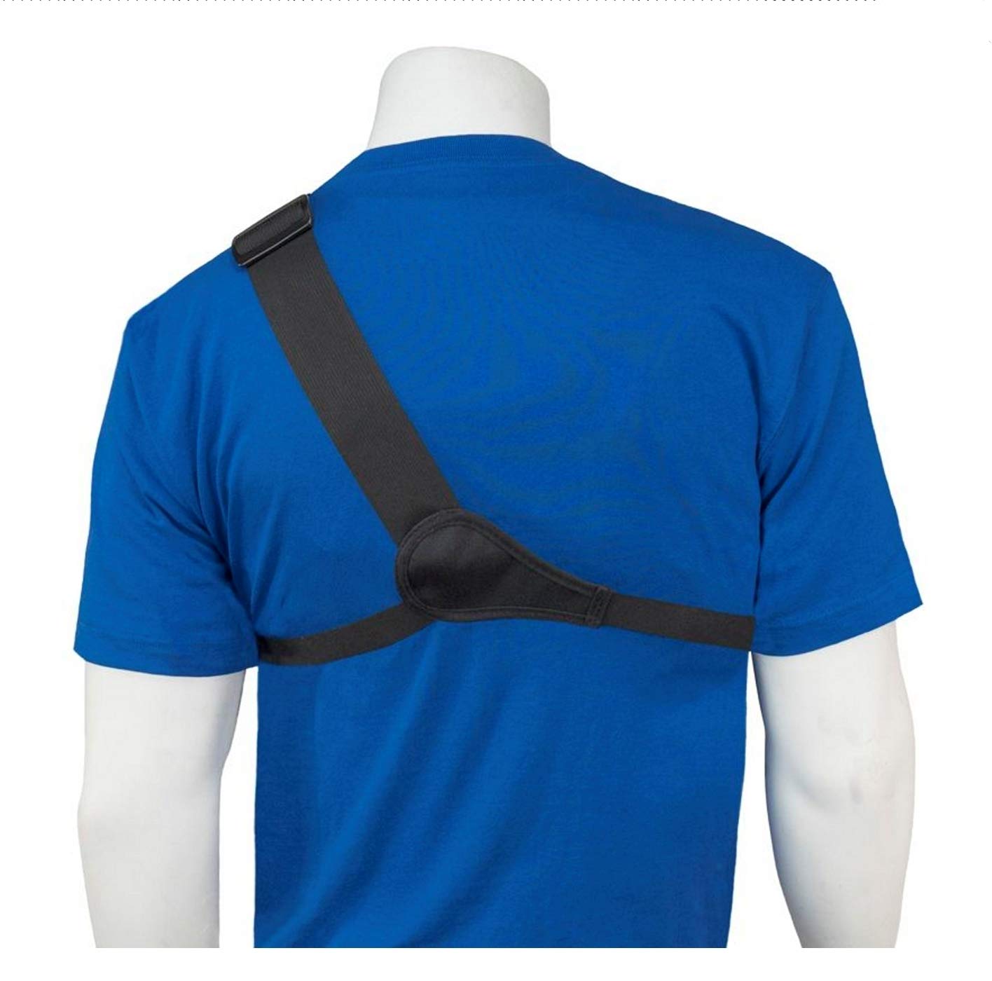 Holsterguy Rch-101U Universal Radio Chest Harness Shoulder Holster Pack - Adjustable Single Pouch For Two-Way Radios, Motorola A