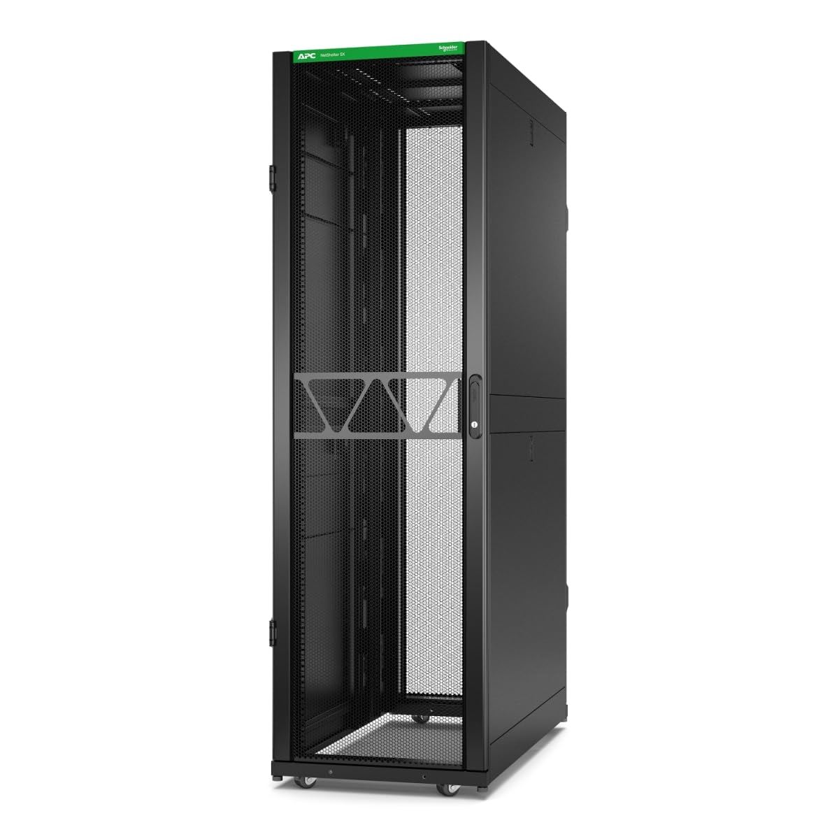 Apc Netshelter Sx Gen 2, 42U Server Rack Enclosure 600Mm X 1200Mm W Sides Black