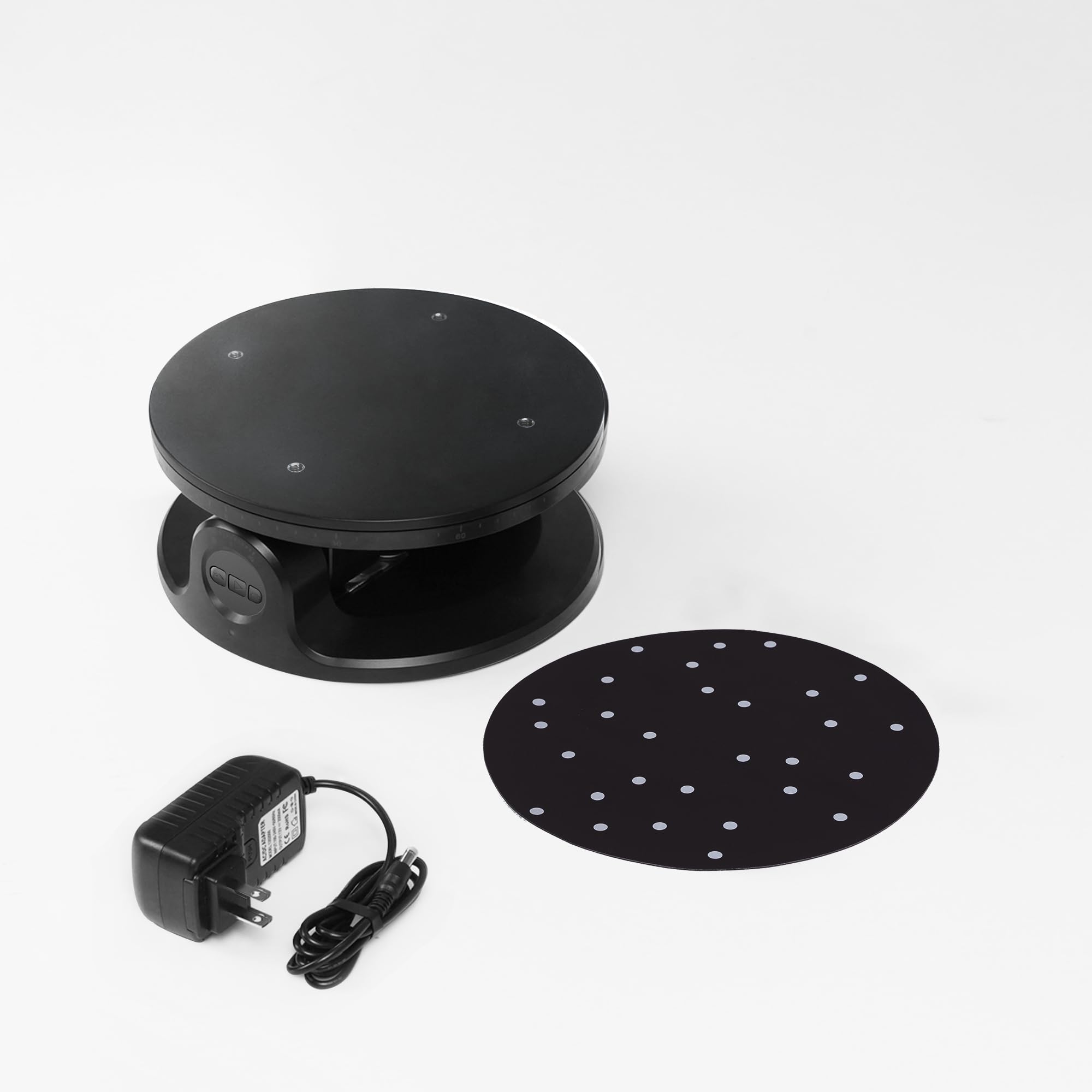 Revopoint Dual Axis Turntable For Accurate 3D Scanning, Easy Capturing Detail-Rich 3D Data Of Small-Medium Objects