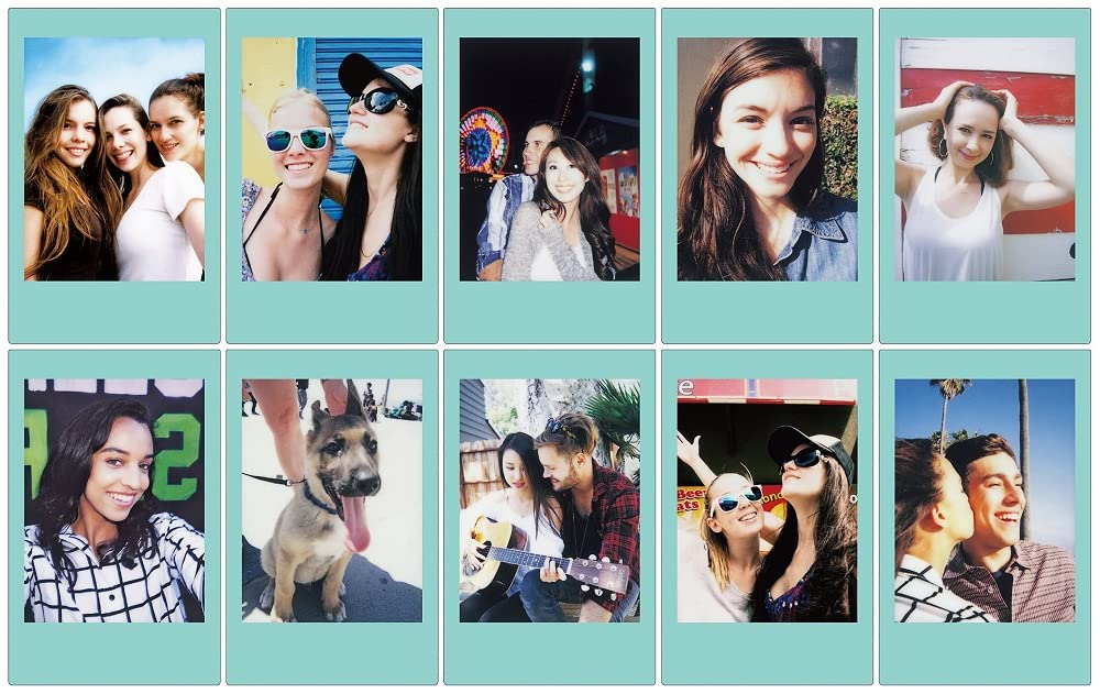 Fujifilm Instax Mini Sky Blue Film   10 Exposures