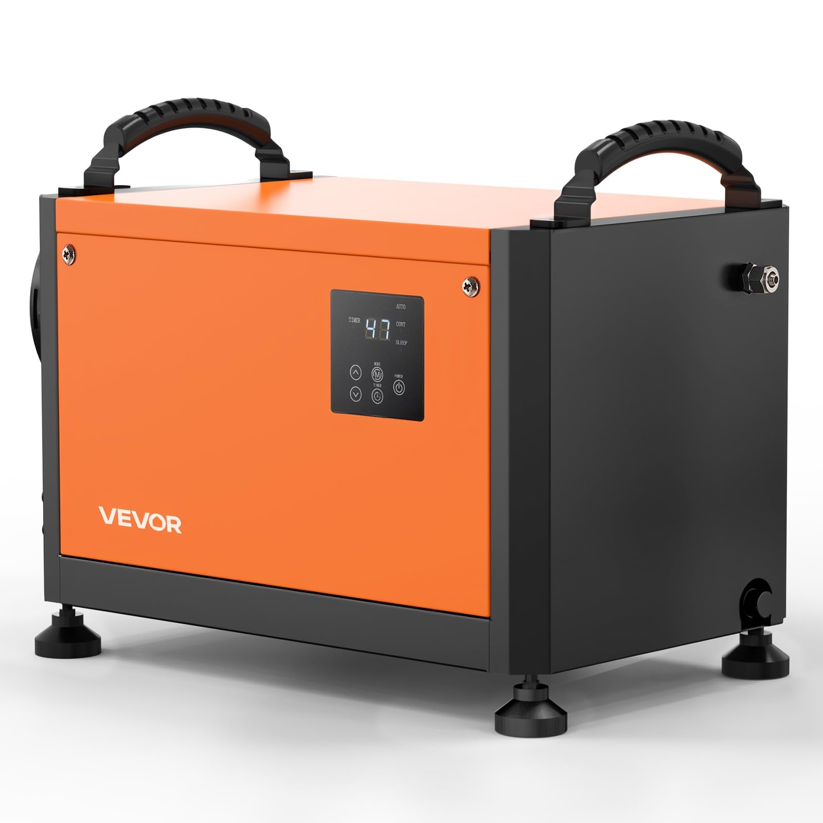 VEVOR 70 Pints Commercial Dehumidifier with Pump, Portable Crawl Space Dehumidifiers for Basement Storage Room Industrial, Auto